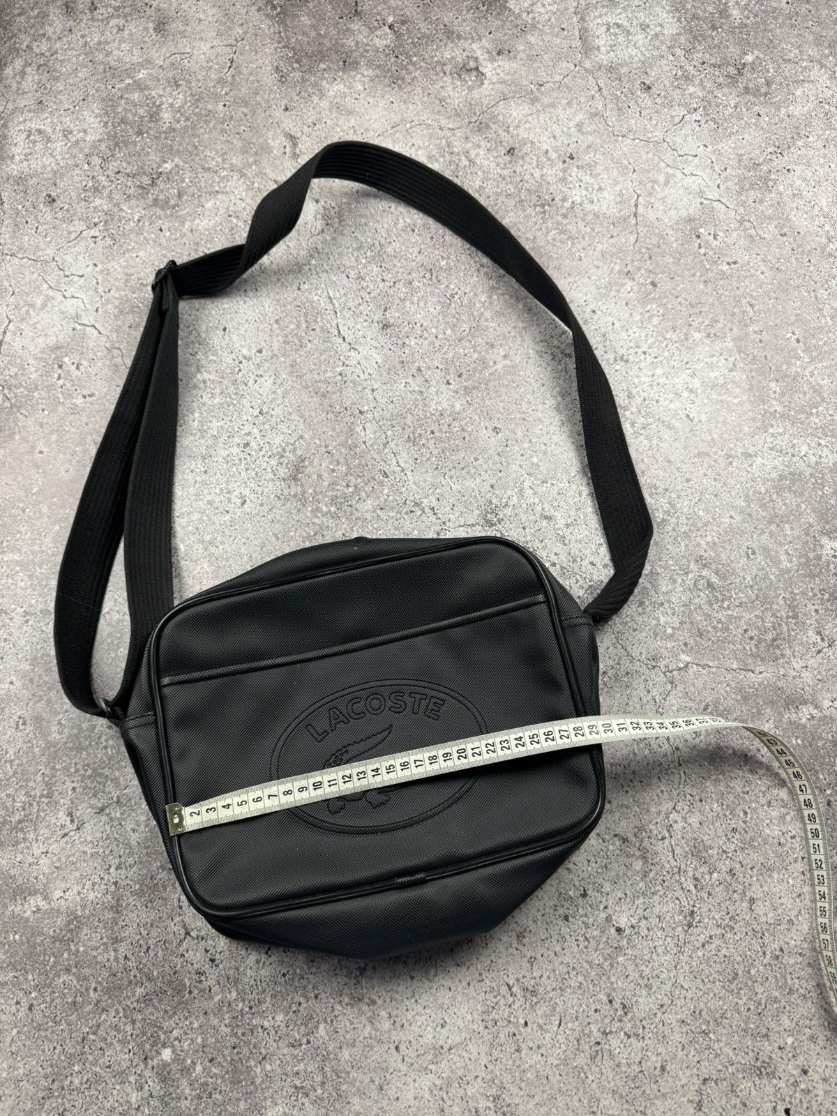 Lacoste Vintage Lacoste big logo Messenger Bag supreme style rareY2k Size ONE SIZE - 1 Thumbnail