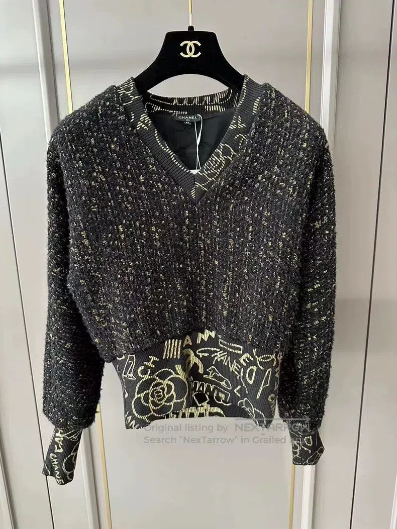 Chanel Chanel Egyptian series sweater Size XXS / US 00 / IT 34 - 1 Thumbnail