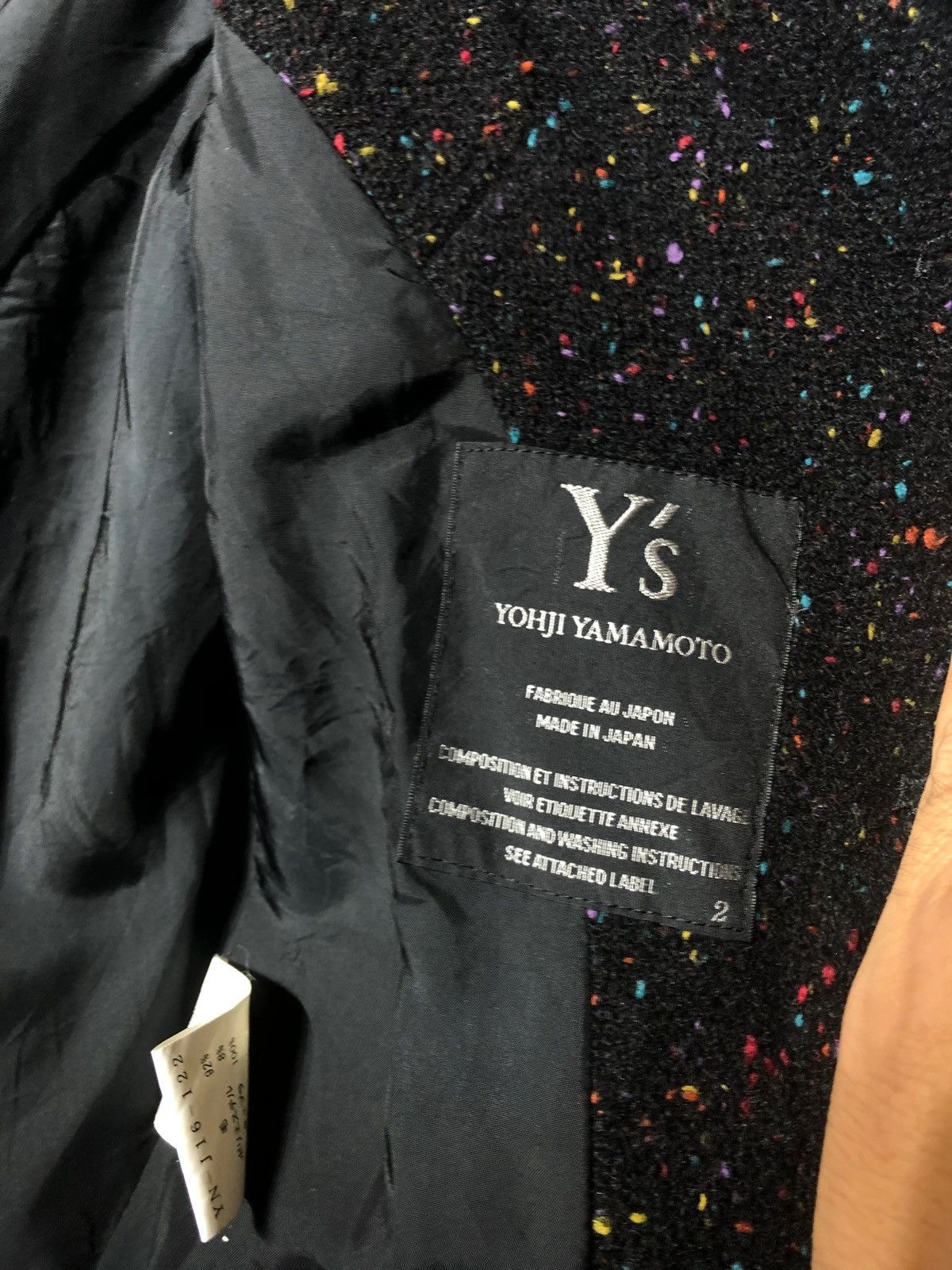 Y's crop coat