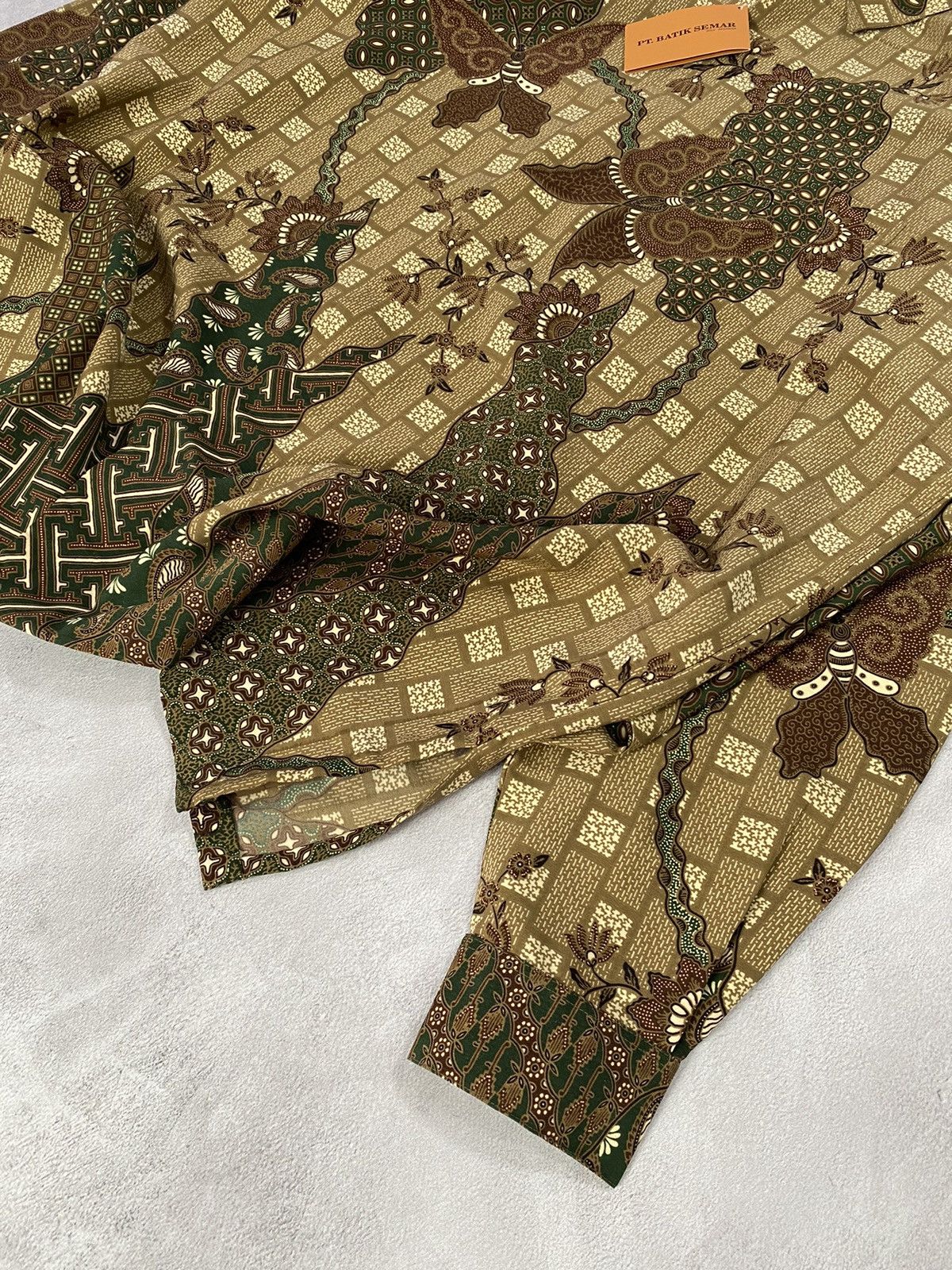 Vintage 🪷 Shirt Button Up Batik Semar Indonesian Style Size US XXL / EU 58 / 5 - 4 Thumbnail