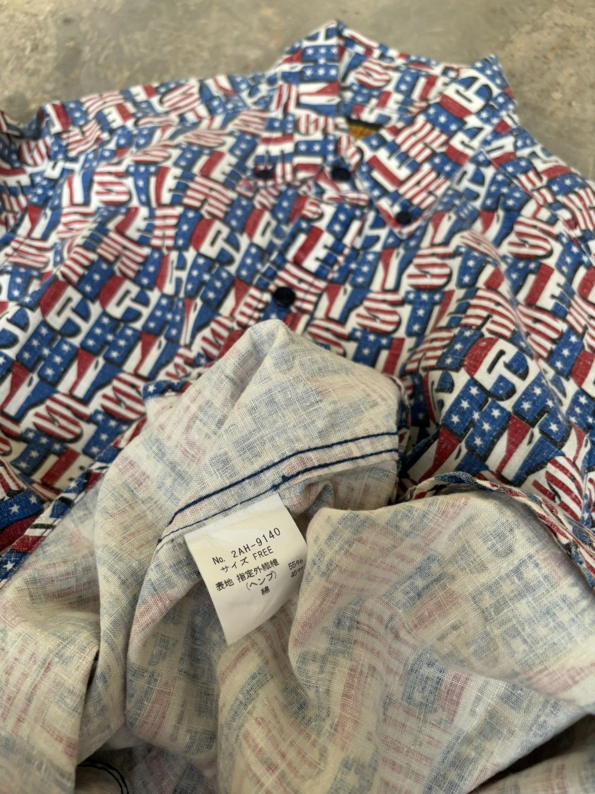 Hysteric Glamour Vintage Hysteric Glamour Logo Full Print Shirt Size US M / EU 48-50 / 2 - 8 Thumbnail