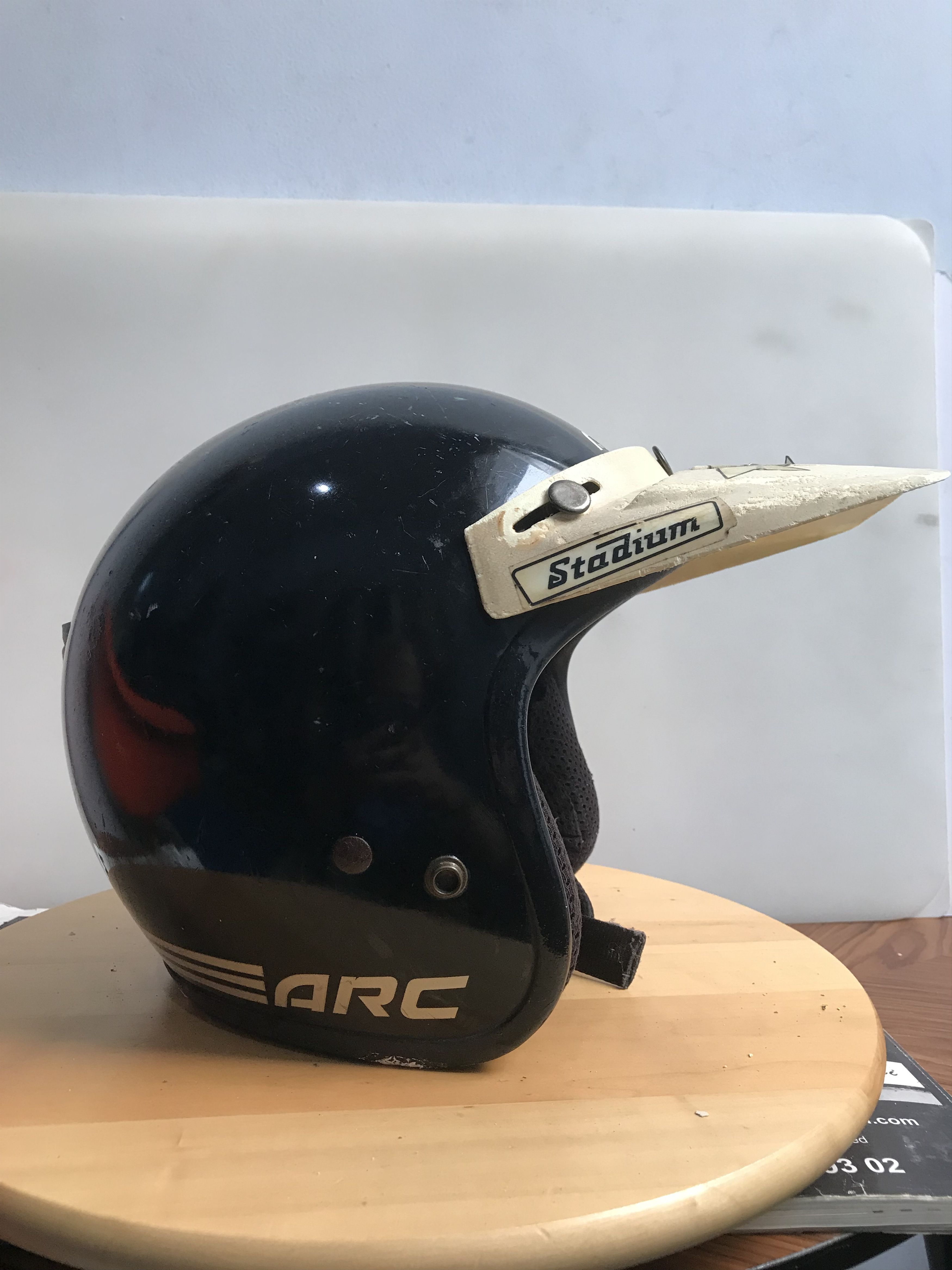 HELM ARC nr 20 NR20 Helm Helmet With Stadium Pat helmet Size ONE SIZE - 10 Thumbnail