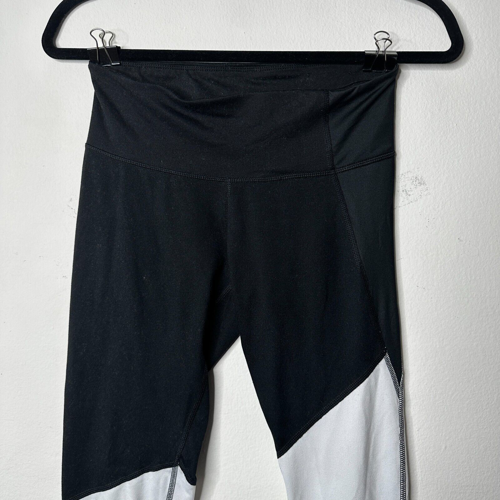 Champion Champion Duo dry+ Black White Leggings Mid Rise Yoga Pant S Size 27" / US 4 / IT 40 - 2 Thumbnail