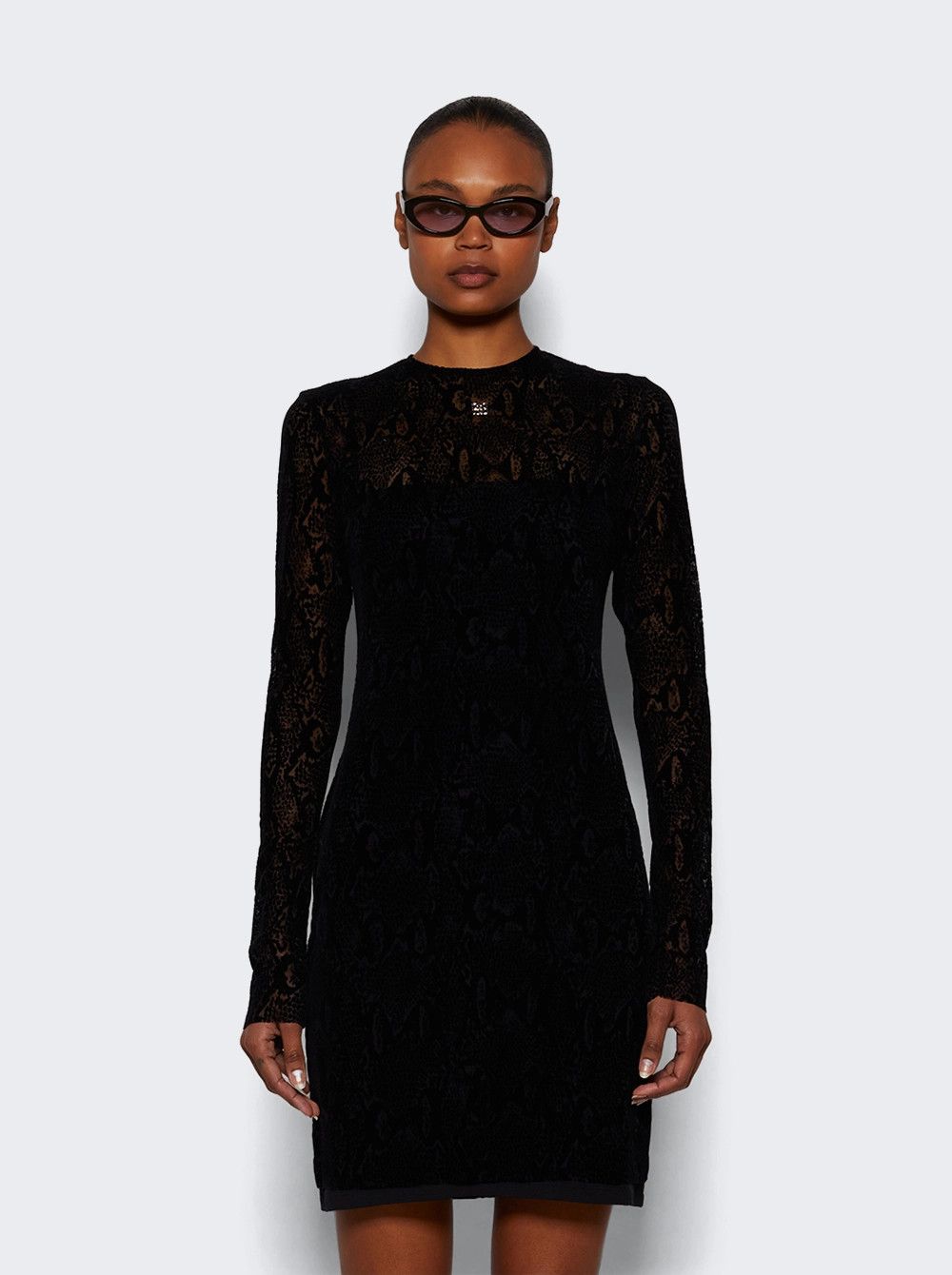 Givenchy o1w1db10126 Dress in Black Size M / US 6-8 / IT 42-44 - 3 Thumbnail