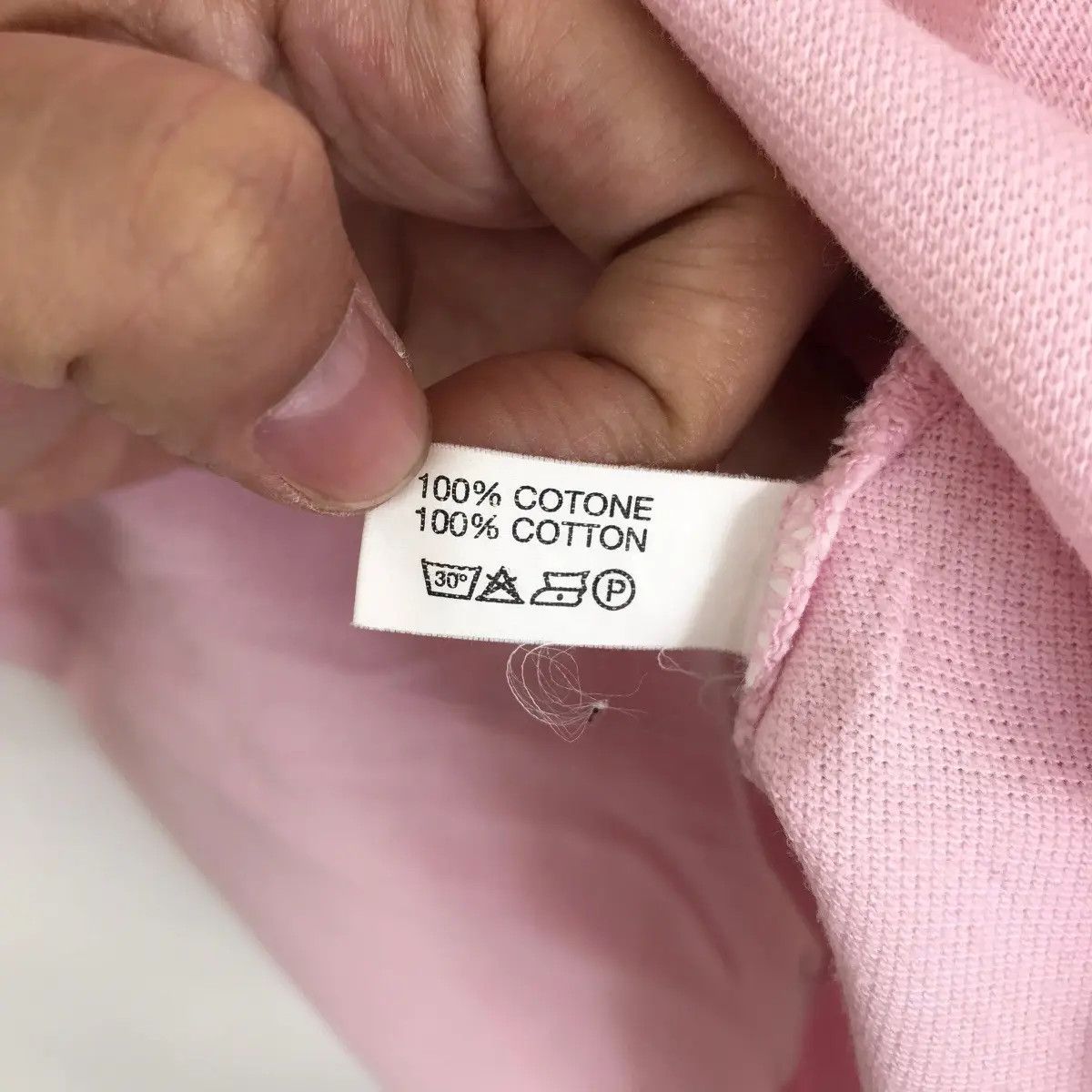 Fendi Vtg 90’FENDI UOMO Made In Italy Side Logo Pink Polo TeeShirt Size US L / EU 52-54 / 3 - 7 Thumbnail