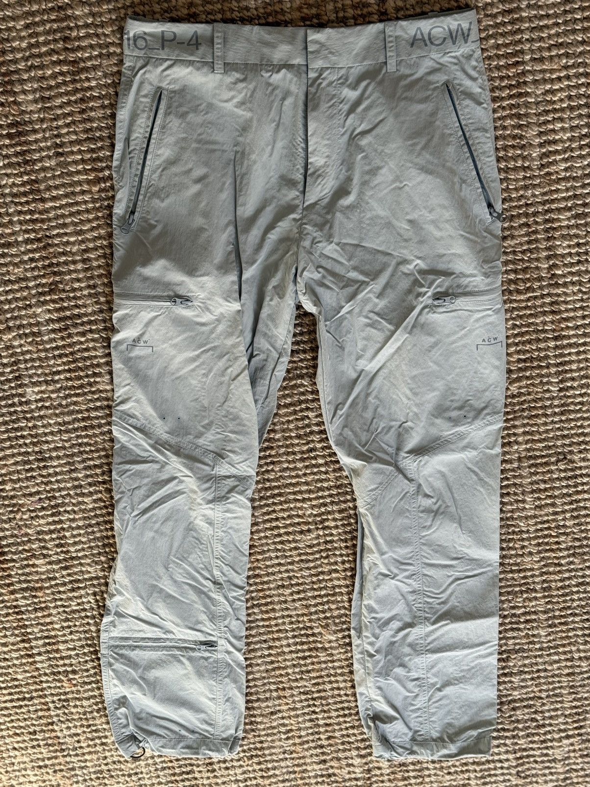 A-COLD-WALL* A-COLD-WALL* Technical Utility Pants – off-white biege Size US 30 / EU 46 - 5 Thumbnail