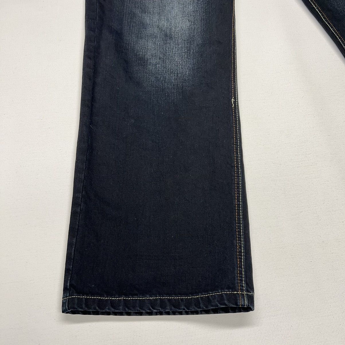Imperious × Vintage Imperious Delf Jeans Black Denim Lost Souls Pocket Y2K Size US 38 / EU 54 - 4 Thumbnail