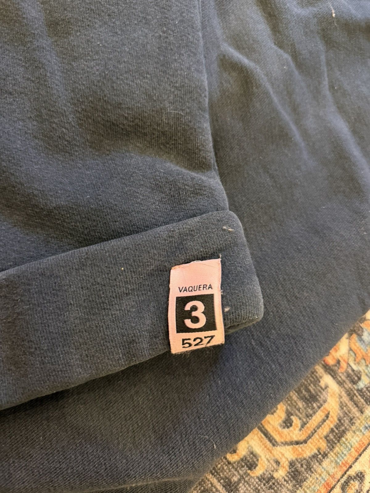 Vaquera Vaquera FW19 "Dry Clean Only" Baggy Drop Crotch Sweatpants Size US 30 / EU 46 - 5 Thumbnail