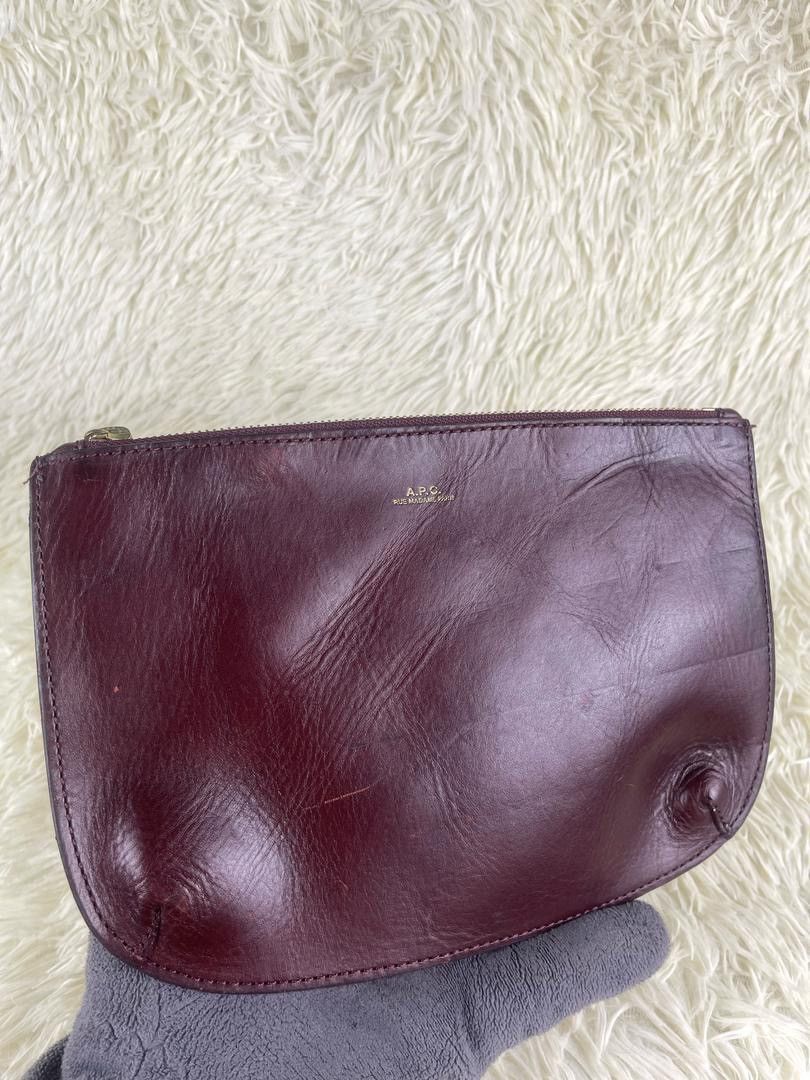 A.P.C. A.P.C Pouch Leather Bag Size ONE SIZE - 1 Thumbnail