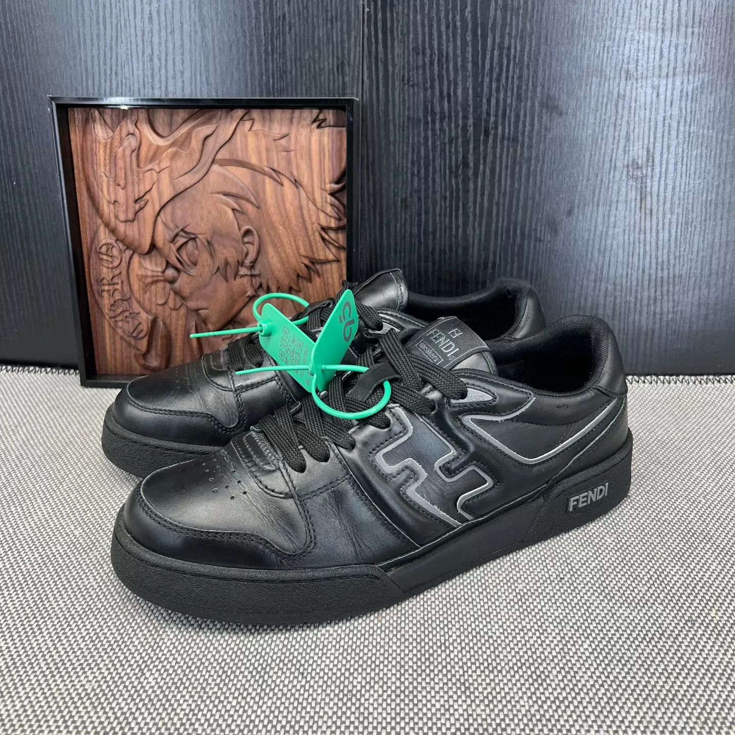 Fendi Fendi Match Black Sneaker US9/EU43 Worn Few Times Size US 10 / EU 43 - 1 Thumbnail