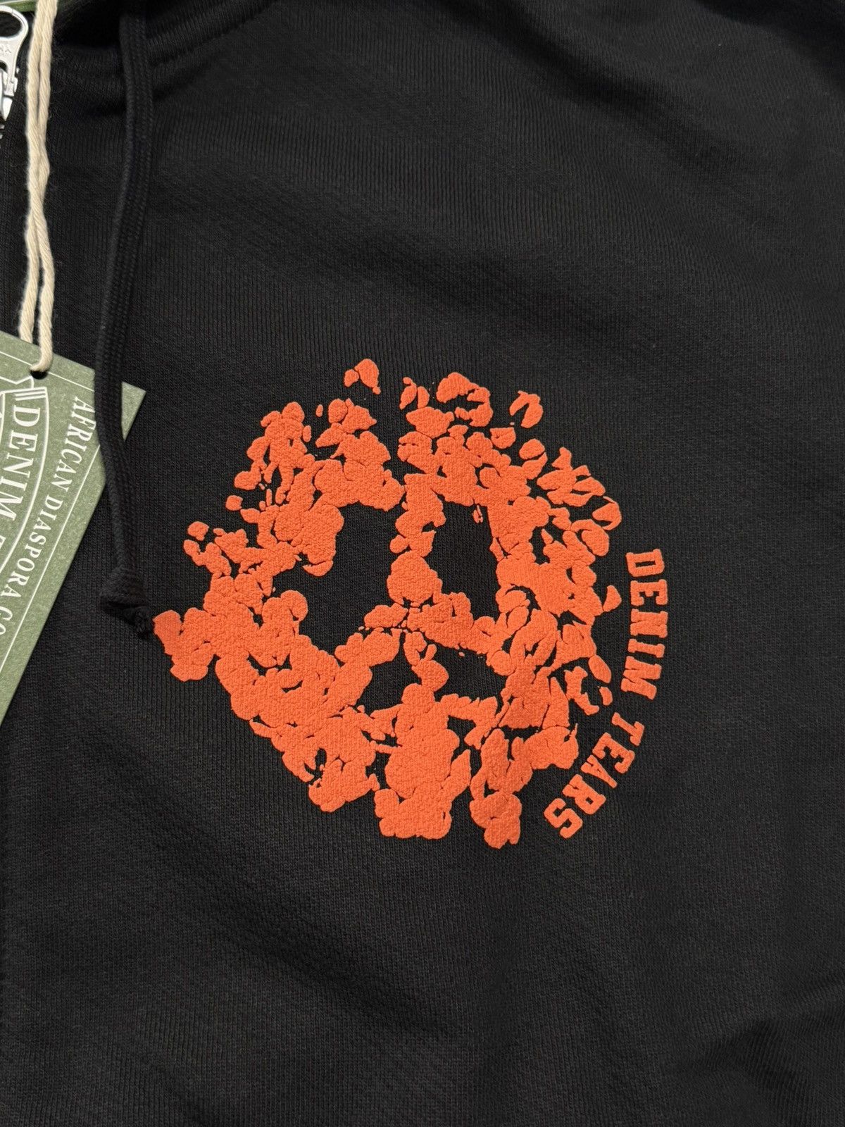 DENIM TEARS Denim Tears University Zip Hoodie Black/Red Size US XL / EU 56 / 4 - 3 Thumbnail