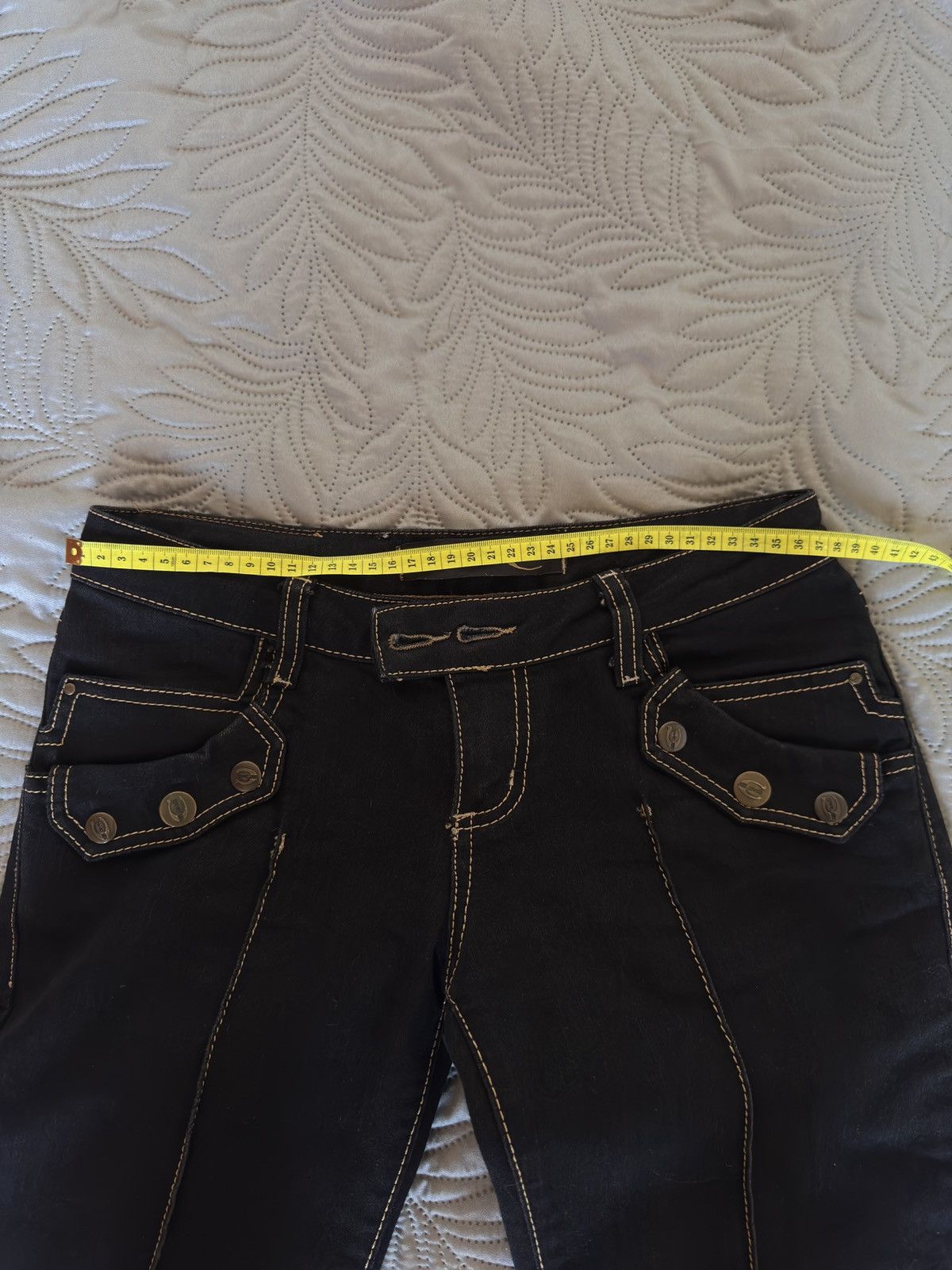 Just Cavalli Vintage Y2K Just Cavalli Low-Rise Jeans Size 27" / US 4 / IT 40 - 11 Thumbnail