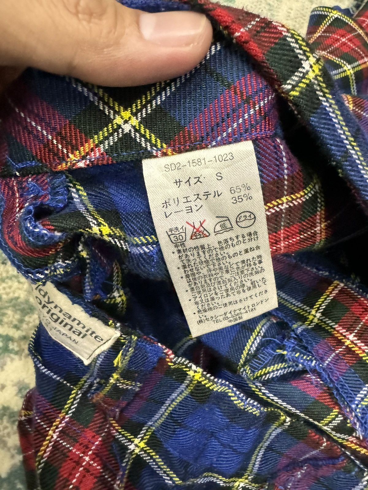 Japanese Brand SEXY DYNAMITE LONDON MULTIZIPPER BONDAGE TARTAN PANTS Size US 30 / EU 46 - 10 Thumbnail