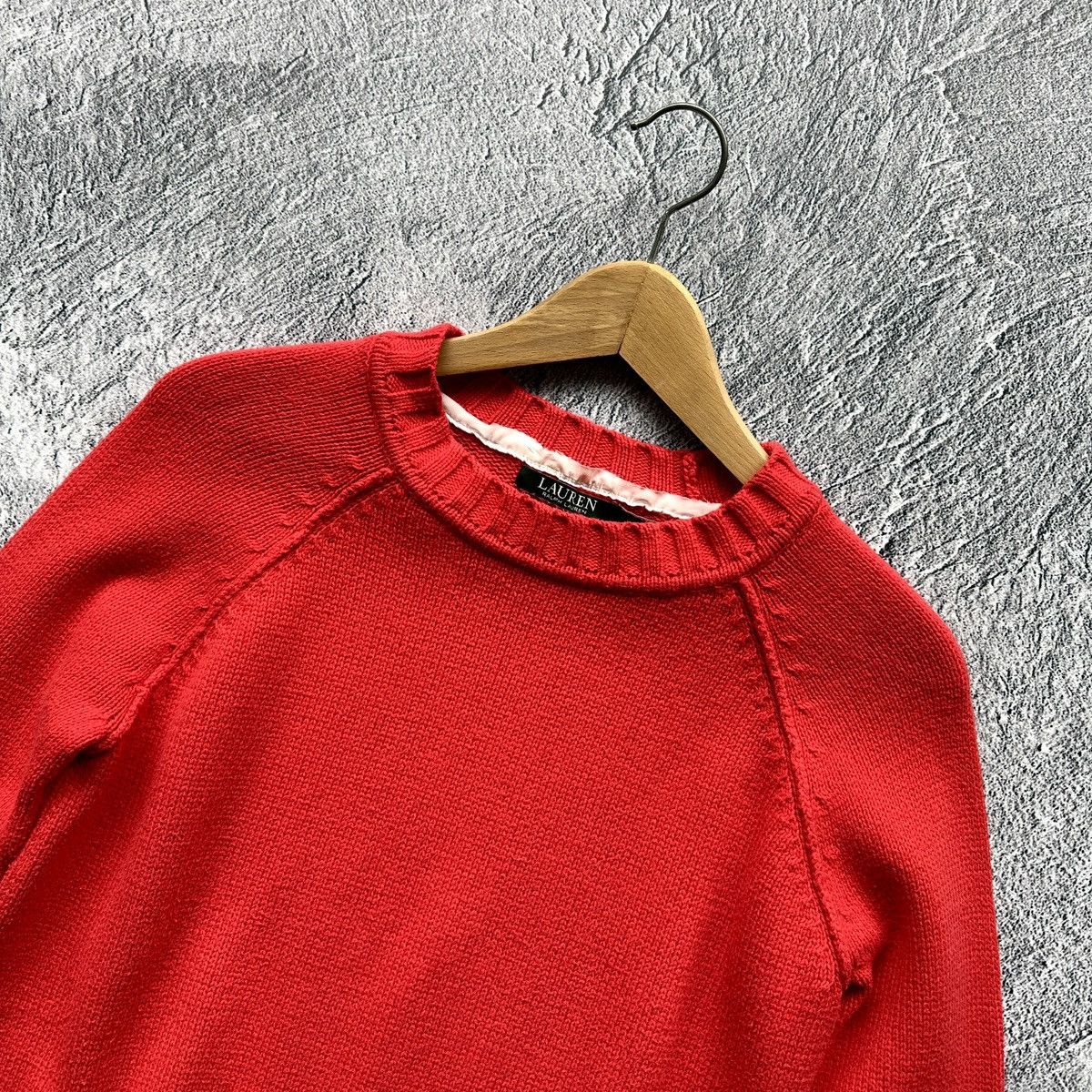 Polo Ralph Lauren × RRL Ralph Lauren Women’s Knitt Sweater Polo Ralph Lauren Red Size: S Size S / US 4 / IT 40 - 7 Thumbnail