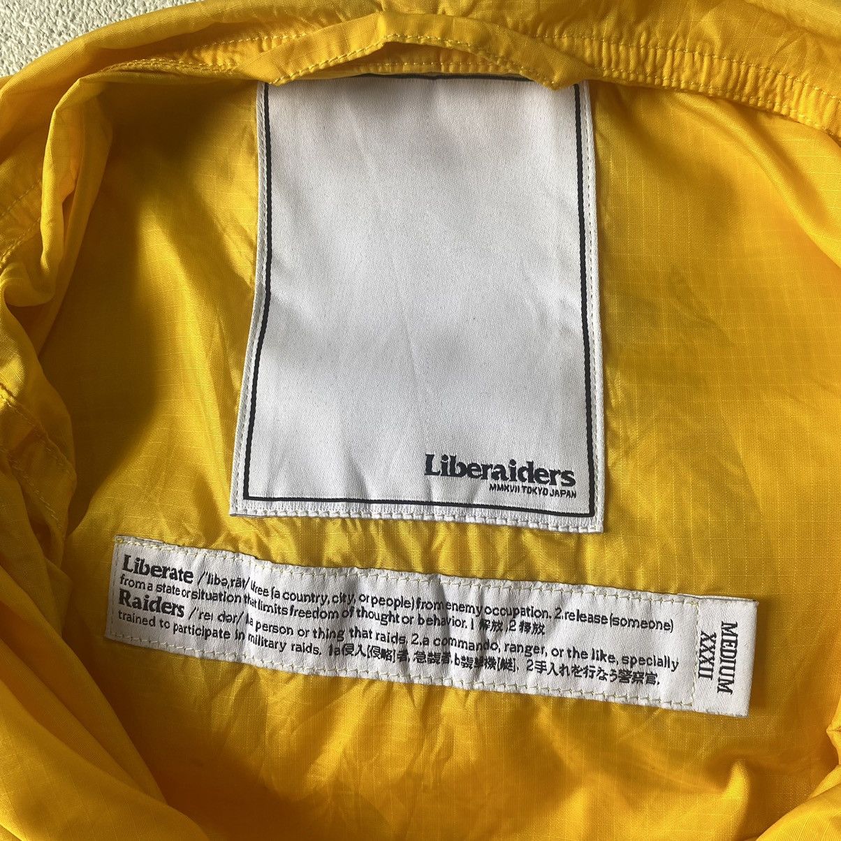 Liberaiders liberaiders Nylon Ripstop anorak jacket Size US M / EU 48-50 / 2 - 14 Thumbnail