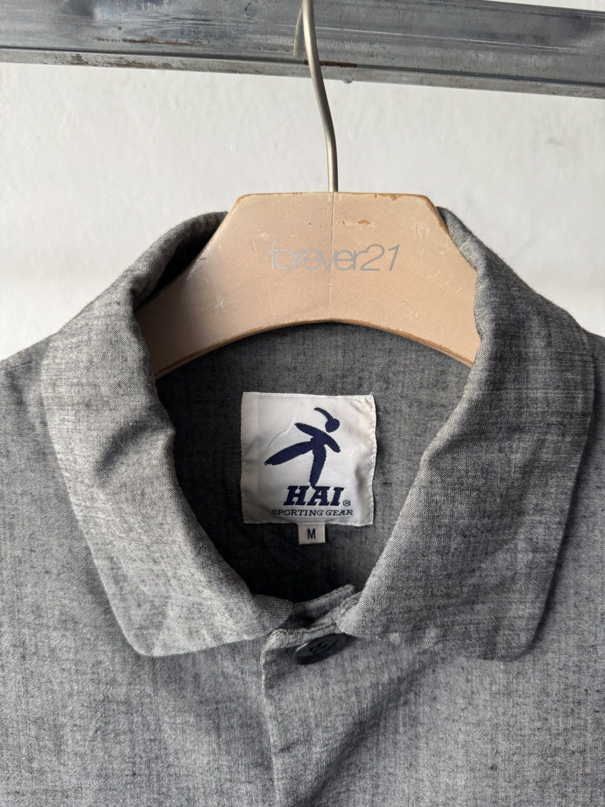 Issey Miyake 90s Hai Sporting Gear Rayon Wool Button jacket Size M / US 6-8 / IT 42-44 - 4 Thumbnail