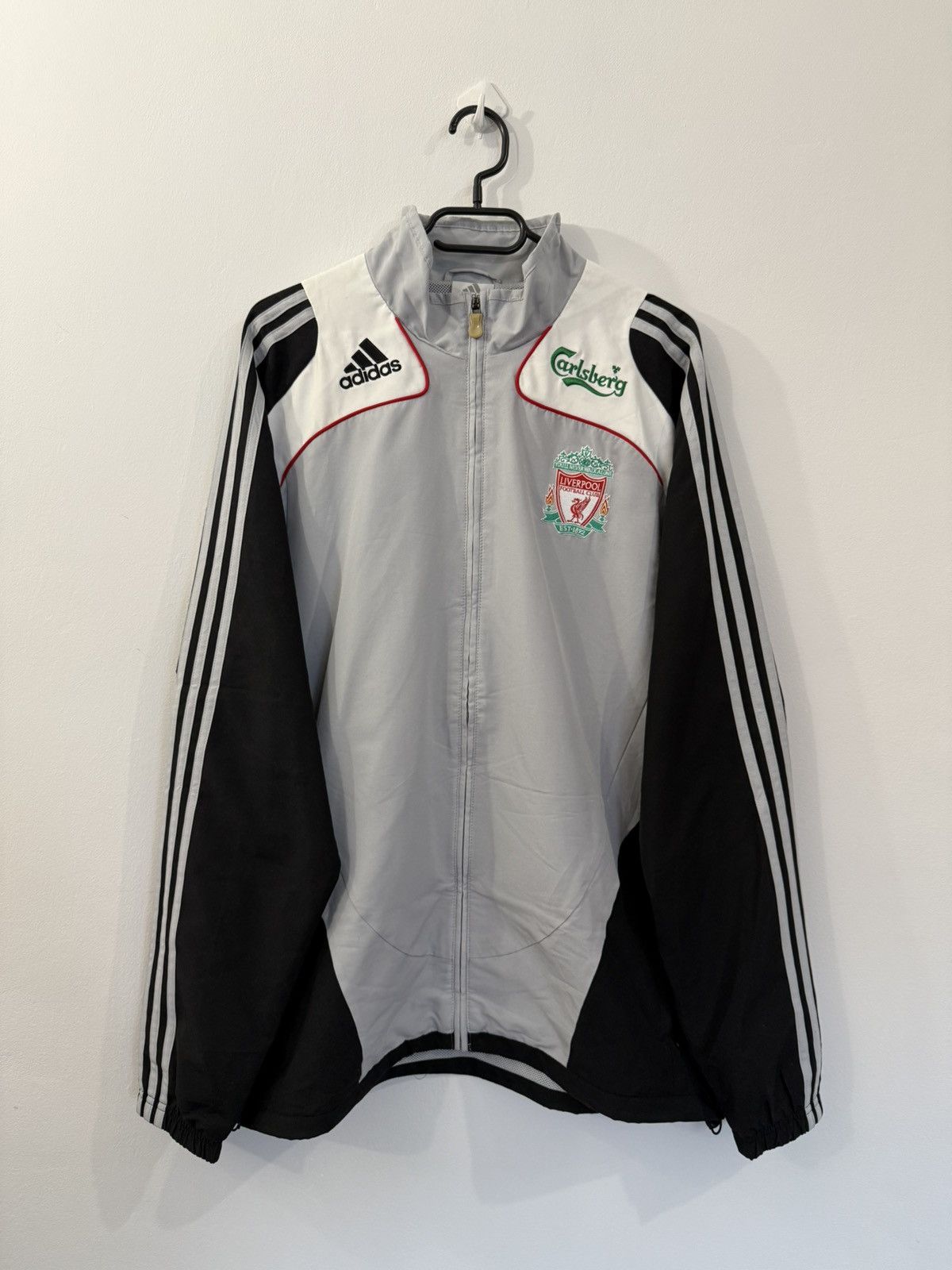 Adidas Vintage Adidas Liverpool FC 2008/2009Track Jacket Size US L / EU 52-54 / 3 - 1 Thumbnail