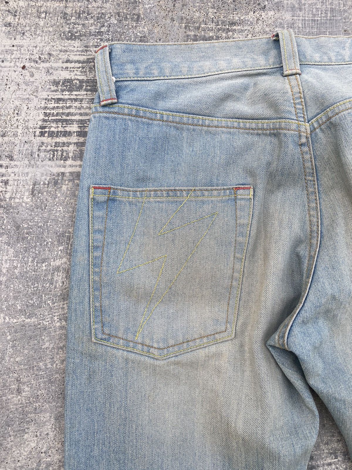 Japanese Brand JAPAN ROLLING CRADLE DISTRESSED PUNK MUD TORNADO Size US 28 / EU 44 - 11 Thumbnail