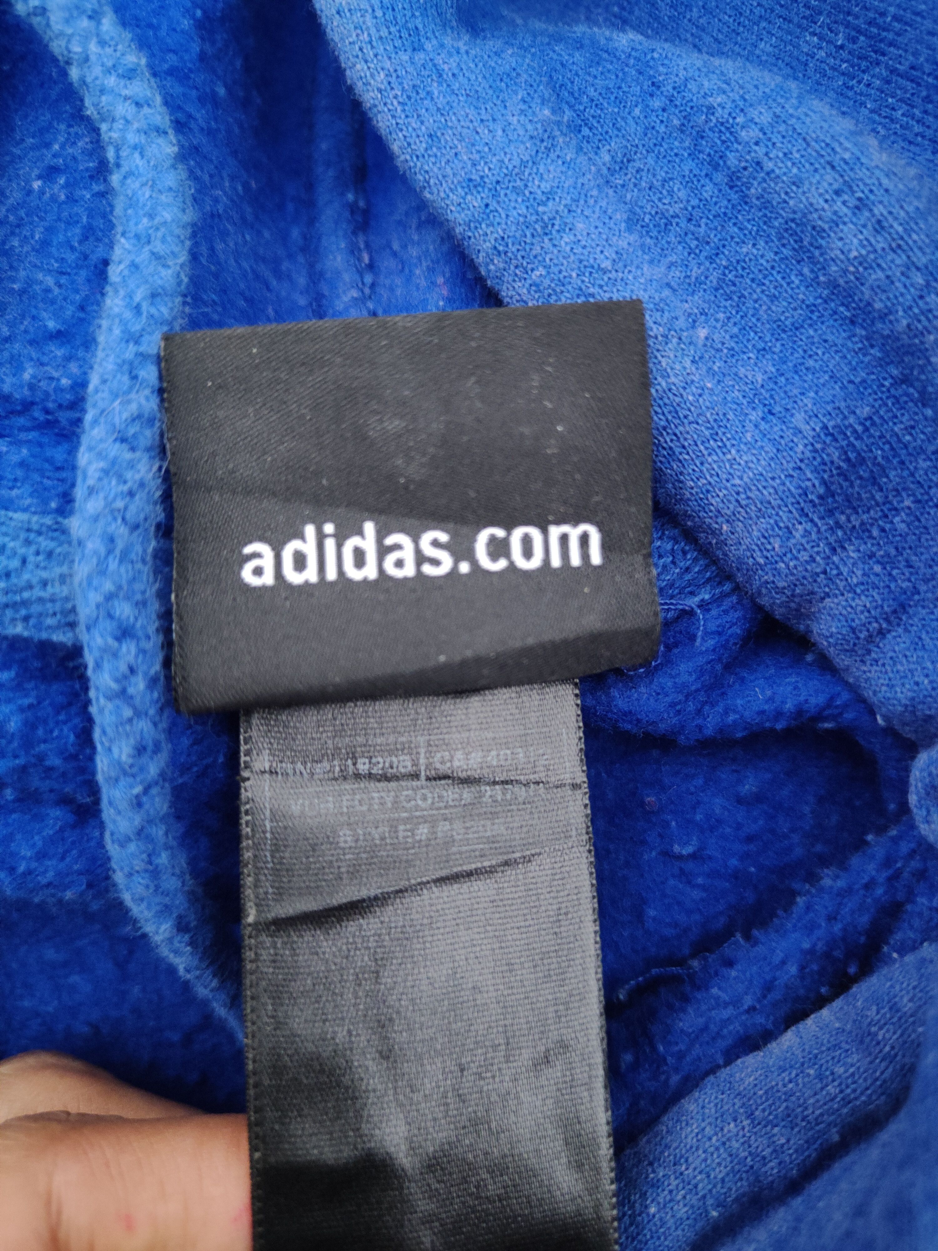 Adidas × NBA Adidas Blue Golden State Hoodie Sweatshirts #W1132 Size US L / EU 52-54 / 3 - 12 Thumbnail