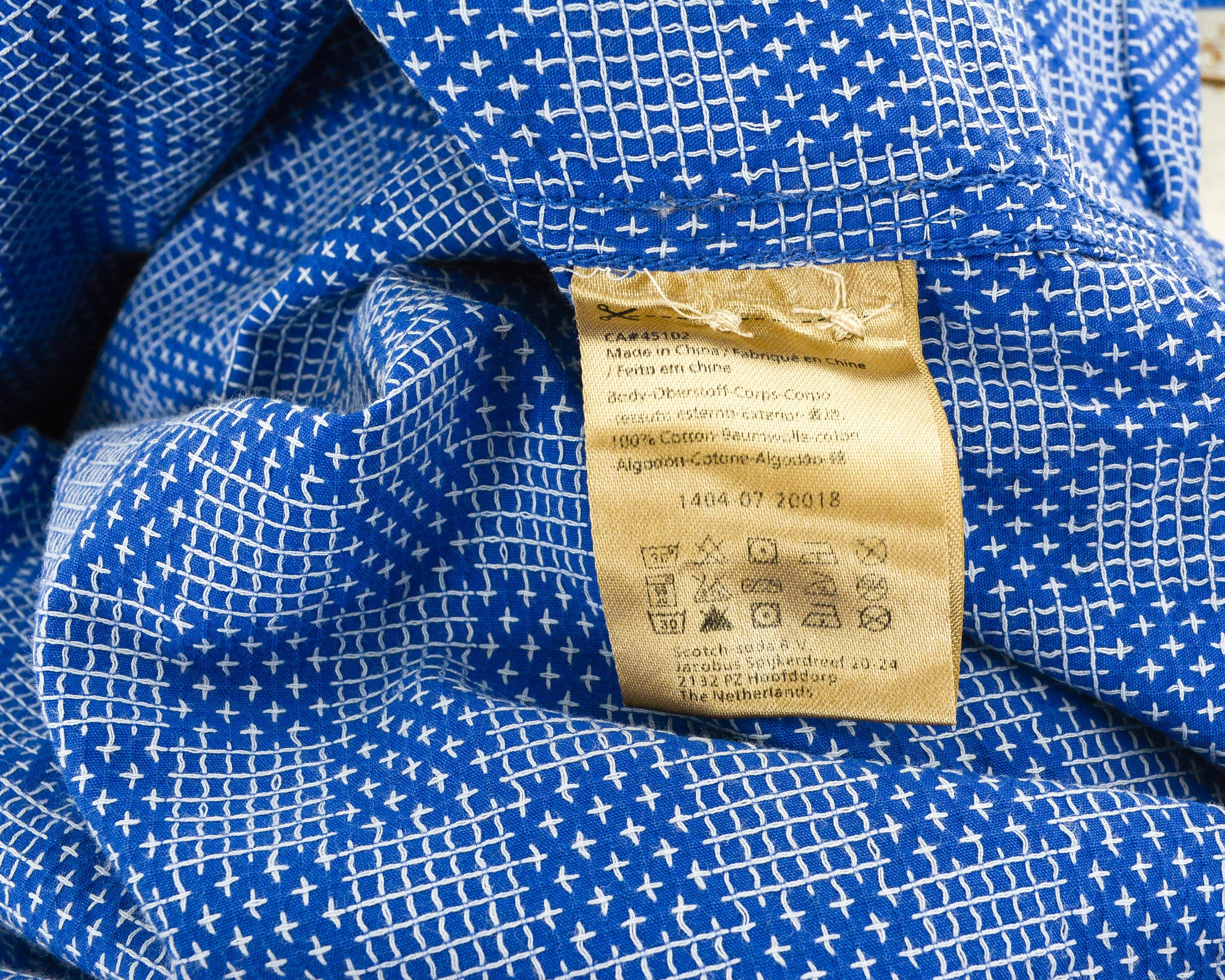 Scotch & Soda Tailored Shirt M Button Up Long Sleeve Check Plaid tartan Size US M / EU 48-50 / 2 - 6 Thumbnail