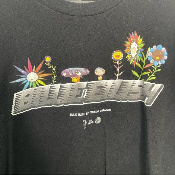 Takashi Murakami × Uniqlo Uniqlo x Billie Eilish x Takashi Murakami T Shirt Black L Size US L / EU 52-54 / 3 - 4 Thumbnail