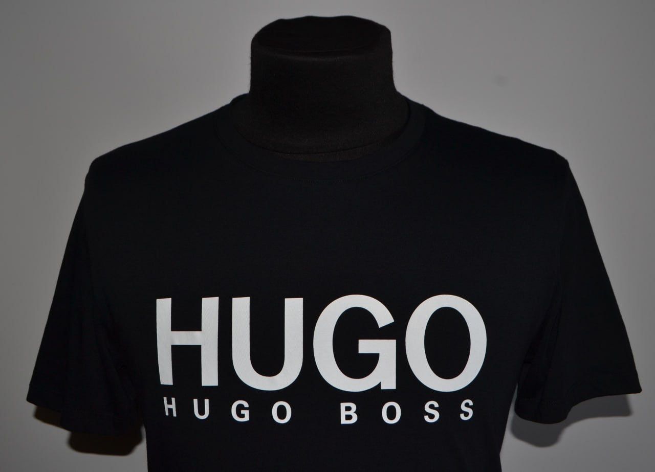 Hugo Boss Hugo Boss T-shirt big logo black size M Size US M / EU 48-50 / 2 - 2 Thumbnail