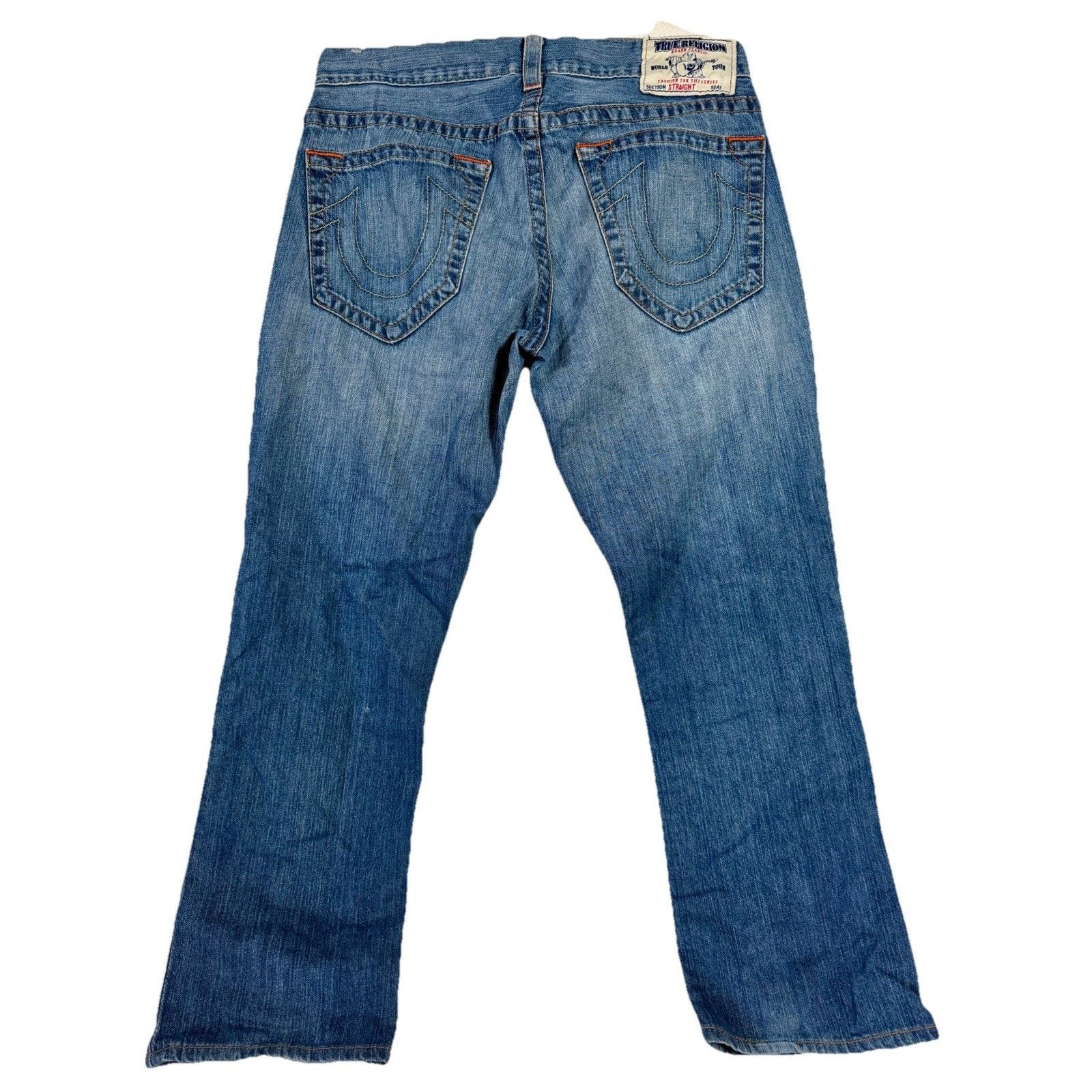 True Religion True Religion World Tour Section Blue Denim Jeans32 Size 32" / US 10 / IT 46 - 2 Thumbnail