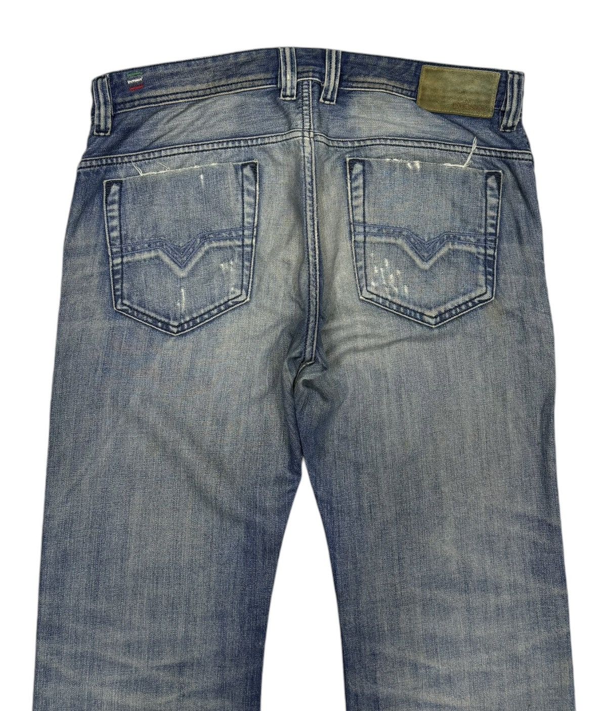 Diesel Vintage Diesel Baggy Jeans Distressed Denim Cropped Size US 34 / EU 50 - 6 Thumbnail