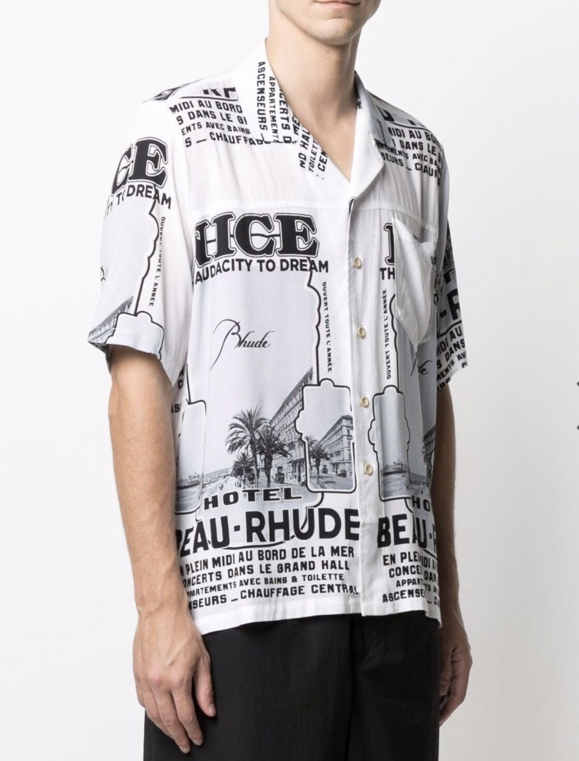 Rhude Men's Bandana Vacation Shirt