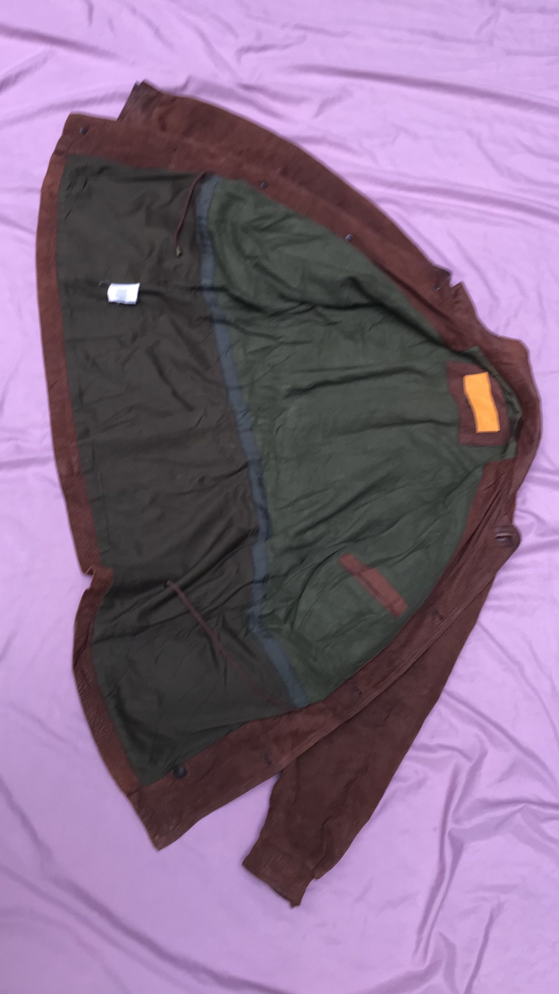 Timberland TIMBERLAND SHEEP LEATHER WOOL LINED SAFARI JACKET Size US M / EU 48-50 / 2 - 12 Thumbnail