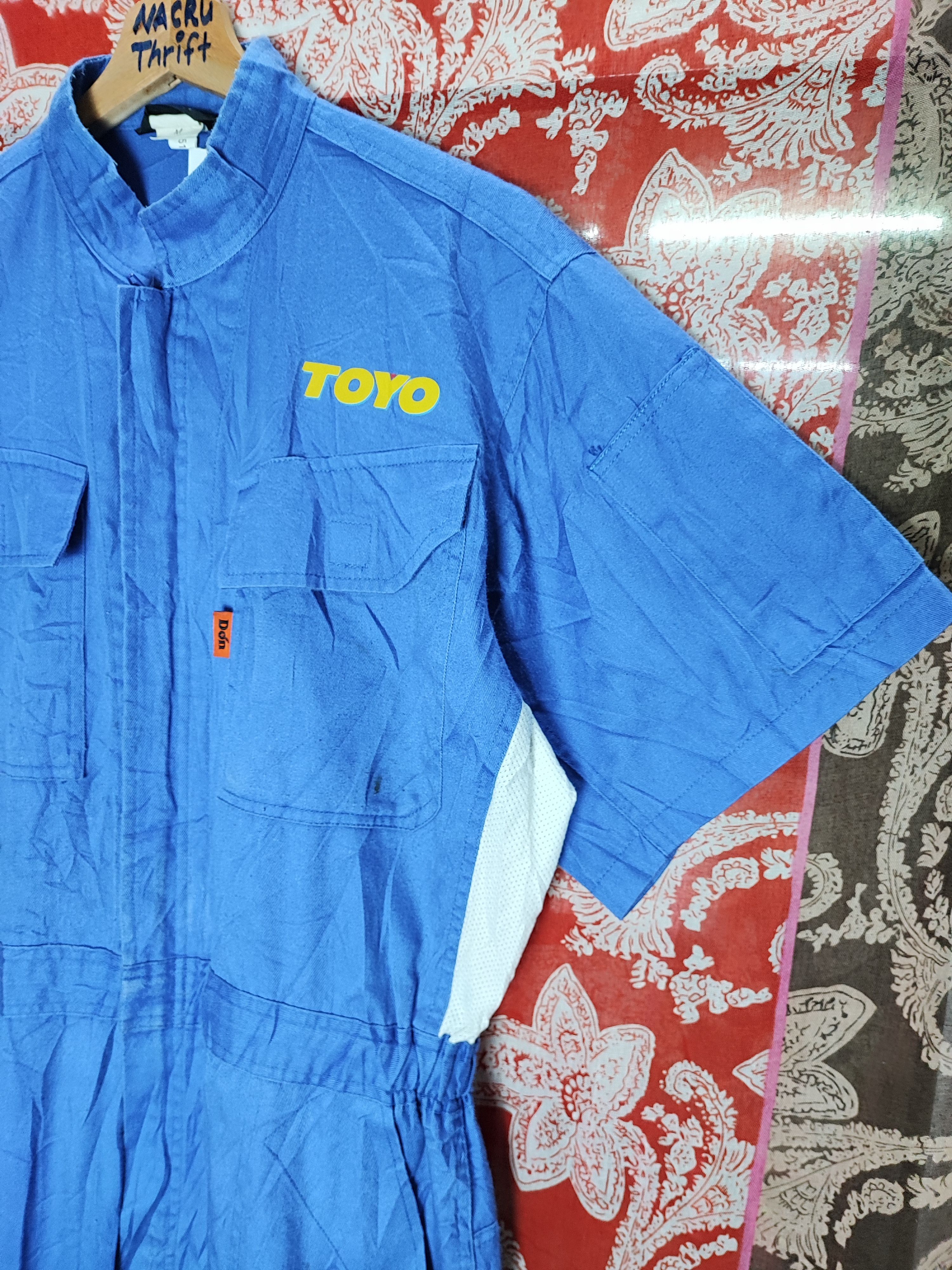 Japanese Brand × Vintage OVERALL VINTAGE TOYO Size US 31 - 7 Thumbnail