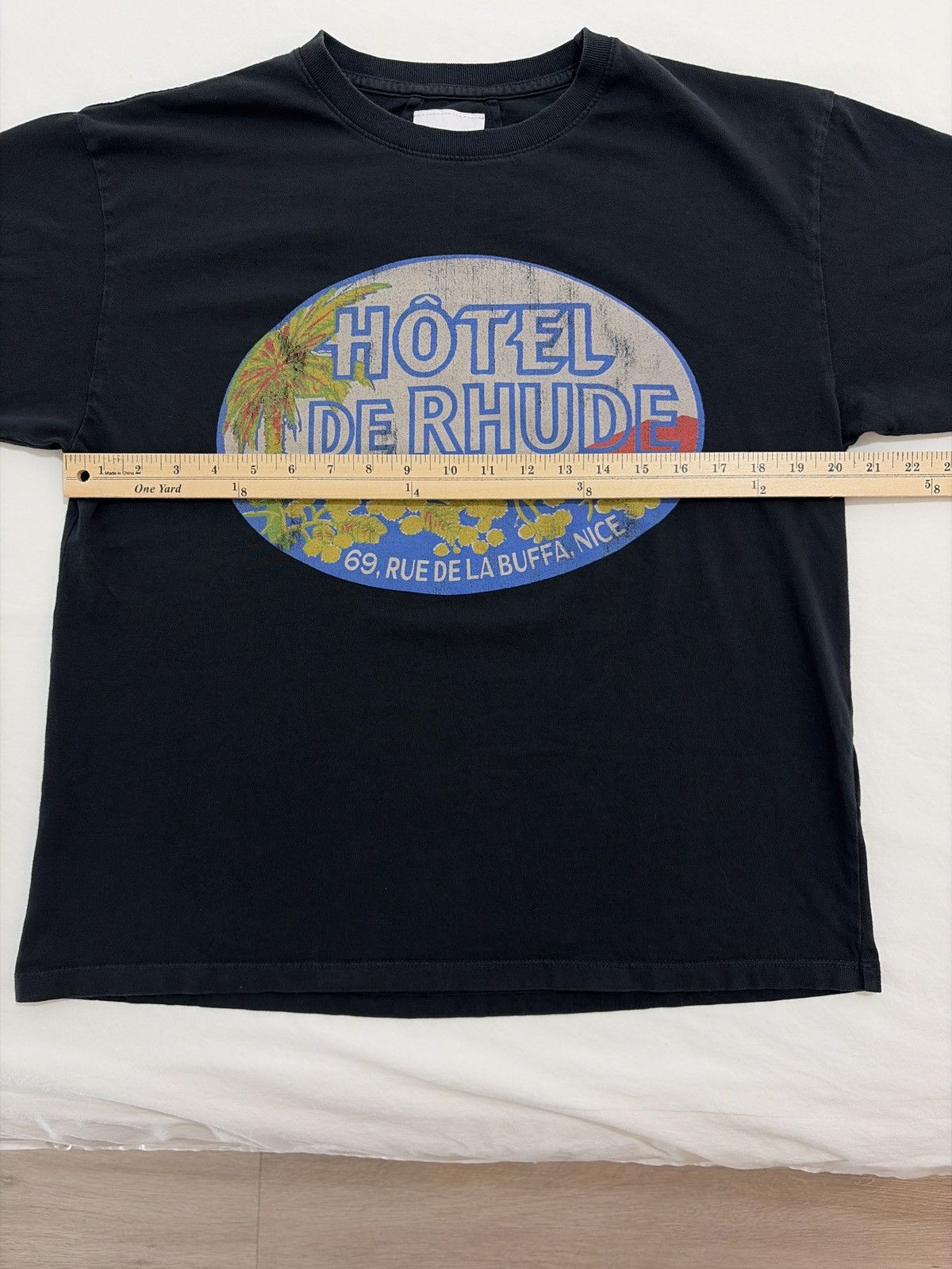 Rhude Rhude Dimora Hotel De 69 Rue De La Buffa Nice Tee Size US S / EU 44-46 / 1 - 15 Thumbnail