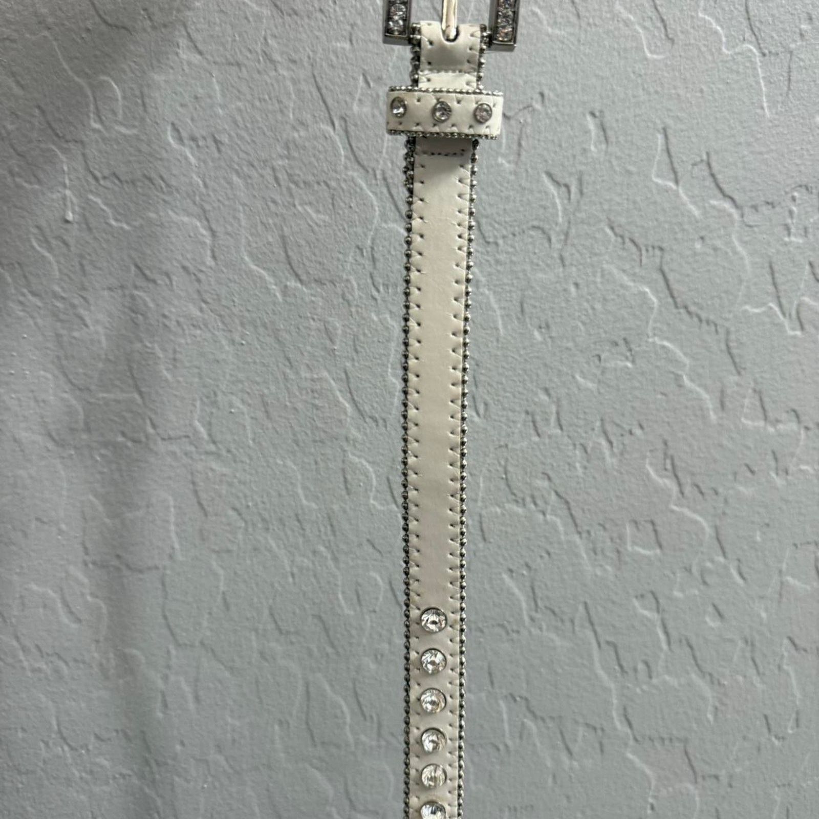 Other Vintage Studded Y2K Bling It On Leather Belt By Titaria Golf Size ONE SIZE - 4 Thumbnail