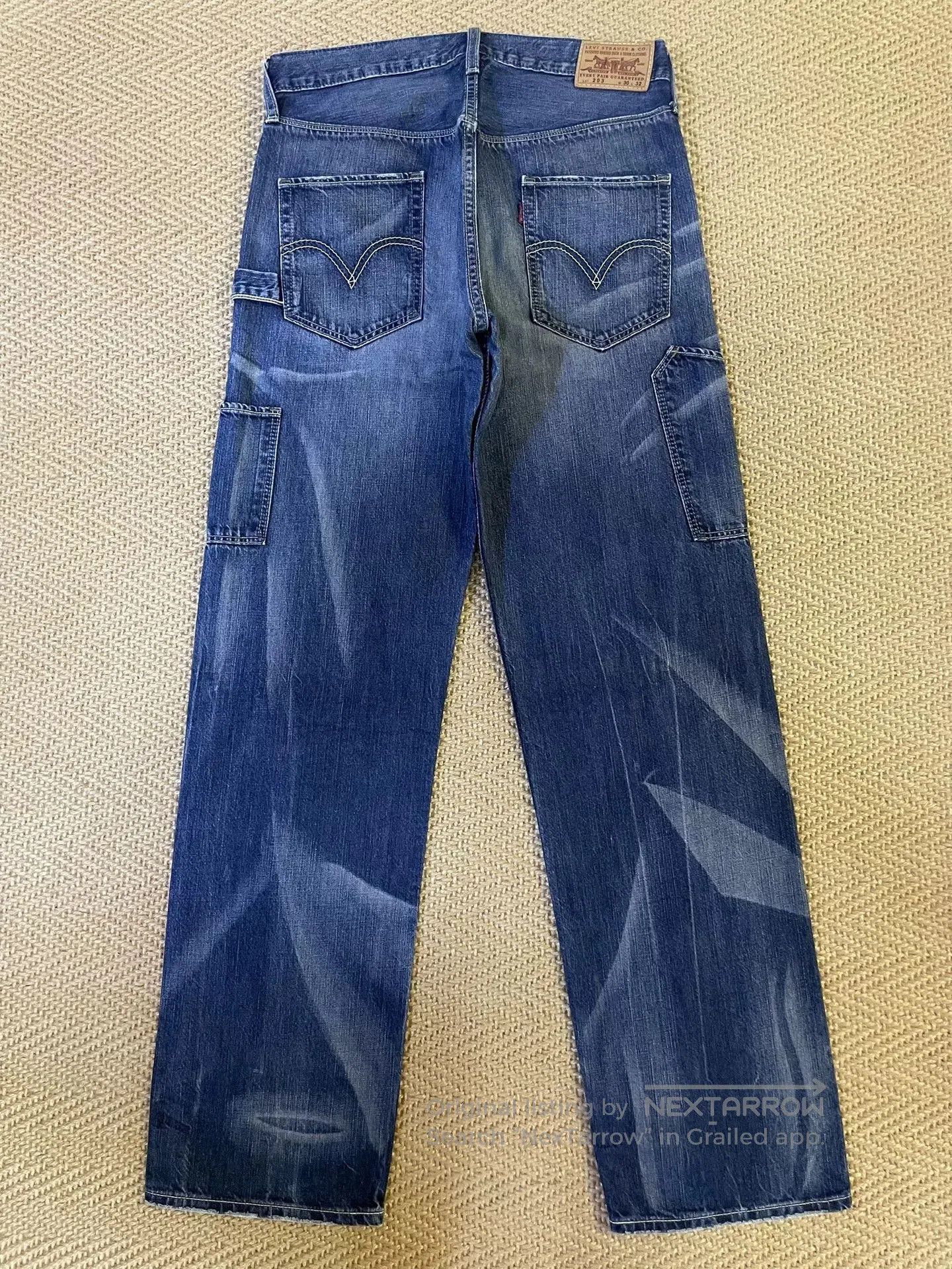 Levi's Levi's 203 Nevada Wash Cargo Jeans. Size US 30 / EU 46 - 2 Thumbnail