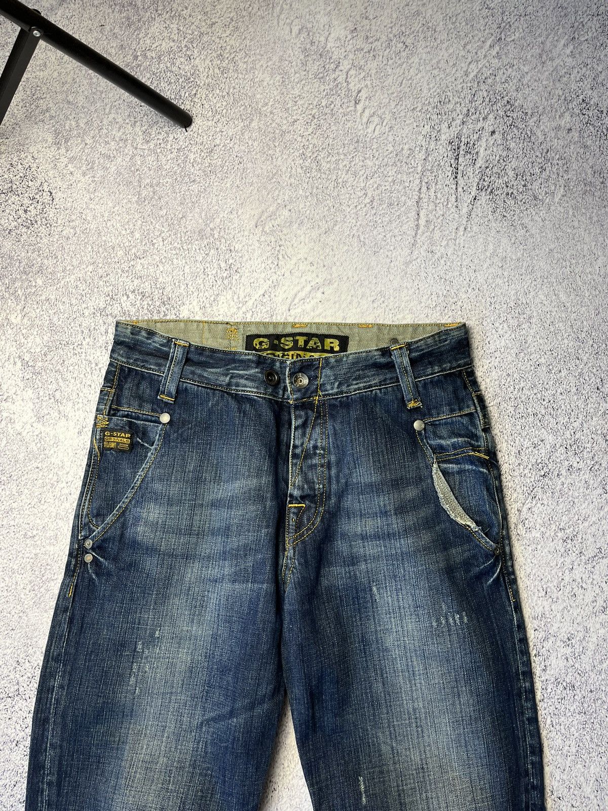 G-Star Vintage G Star Raw Denim Streetwear Jeans Japanese Y2K 32 Size US 32 / EU 48 - 3 Thumbnail