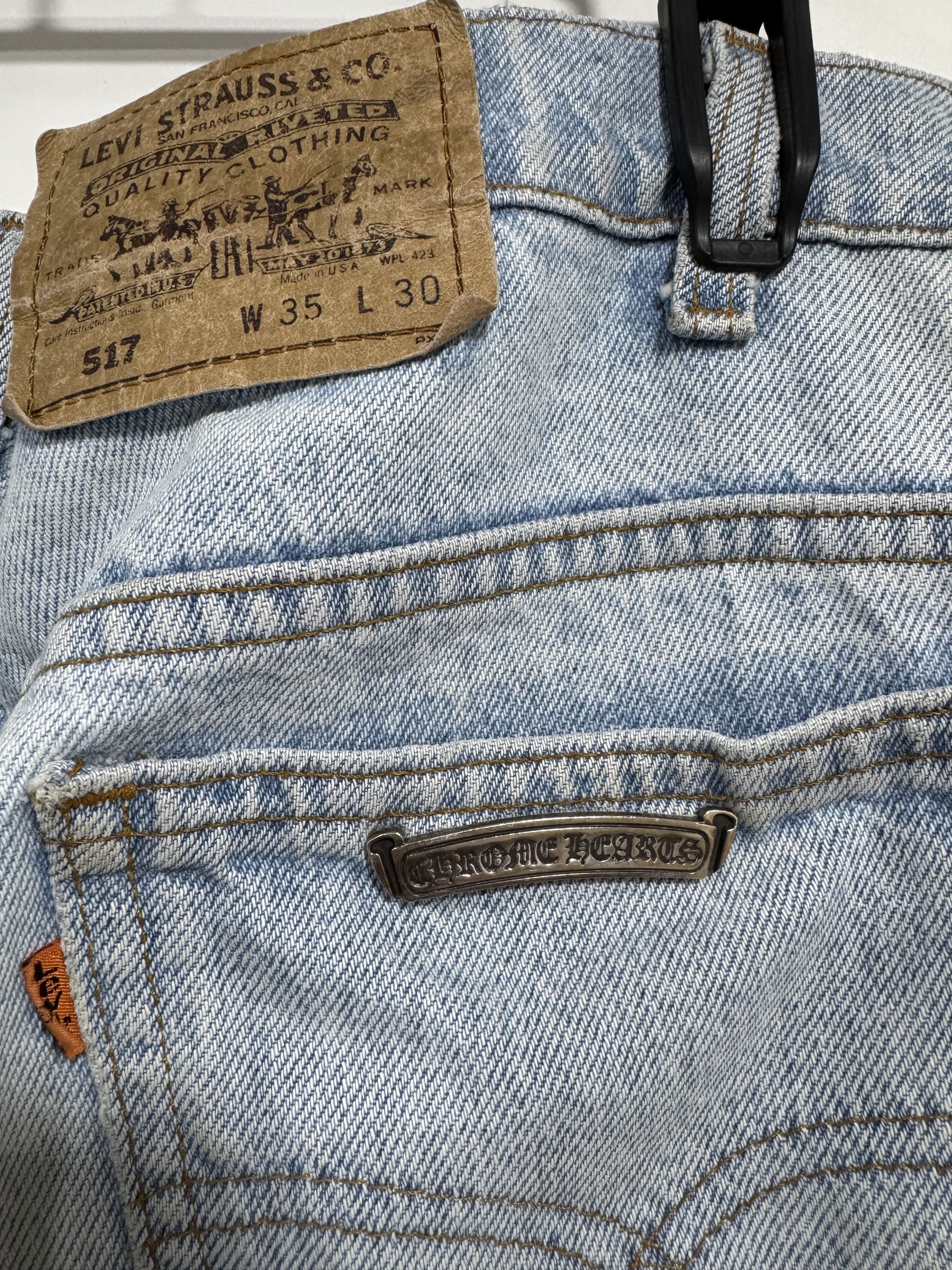 Chrome Hearts Chrome Hearts Levis 517 34size Denim Pants Size US 34 / EU 50 - 4 Thumbnail