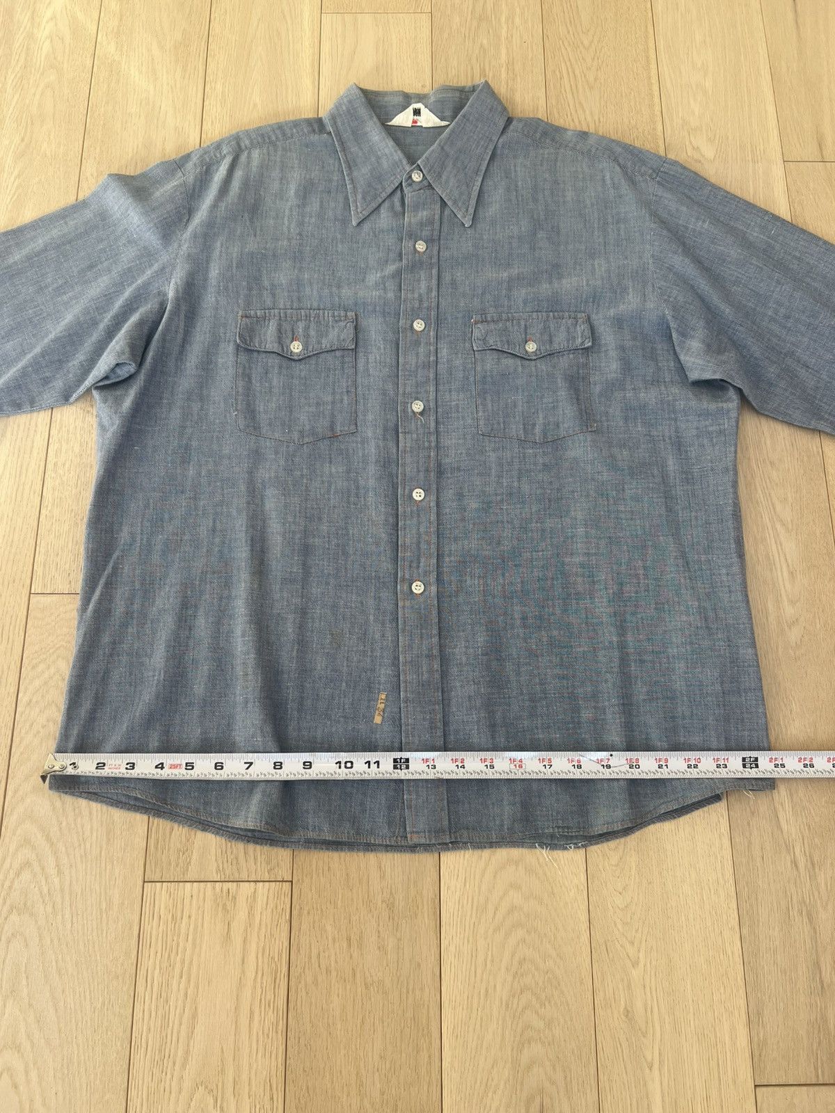 Other Vintage Americana Chambray Button Down (Olympia Brewing) L Size US L / EU 52-54 / 3 - 5 Thumbnail