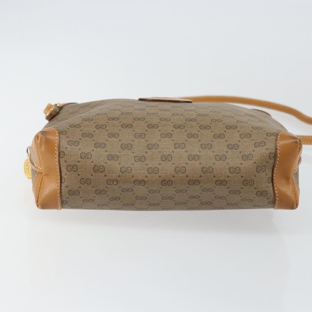 Gucci GUCCI Micro GG Canvas Shoulder Bag Pvc Leather Brown Size ONE SIZE - 9 Thumbnail