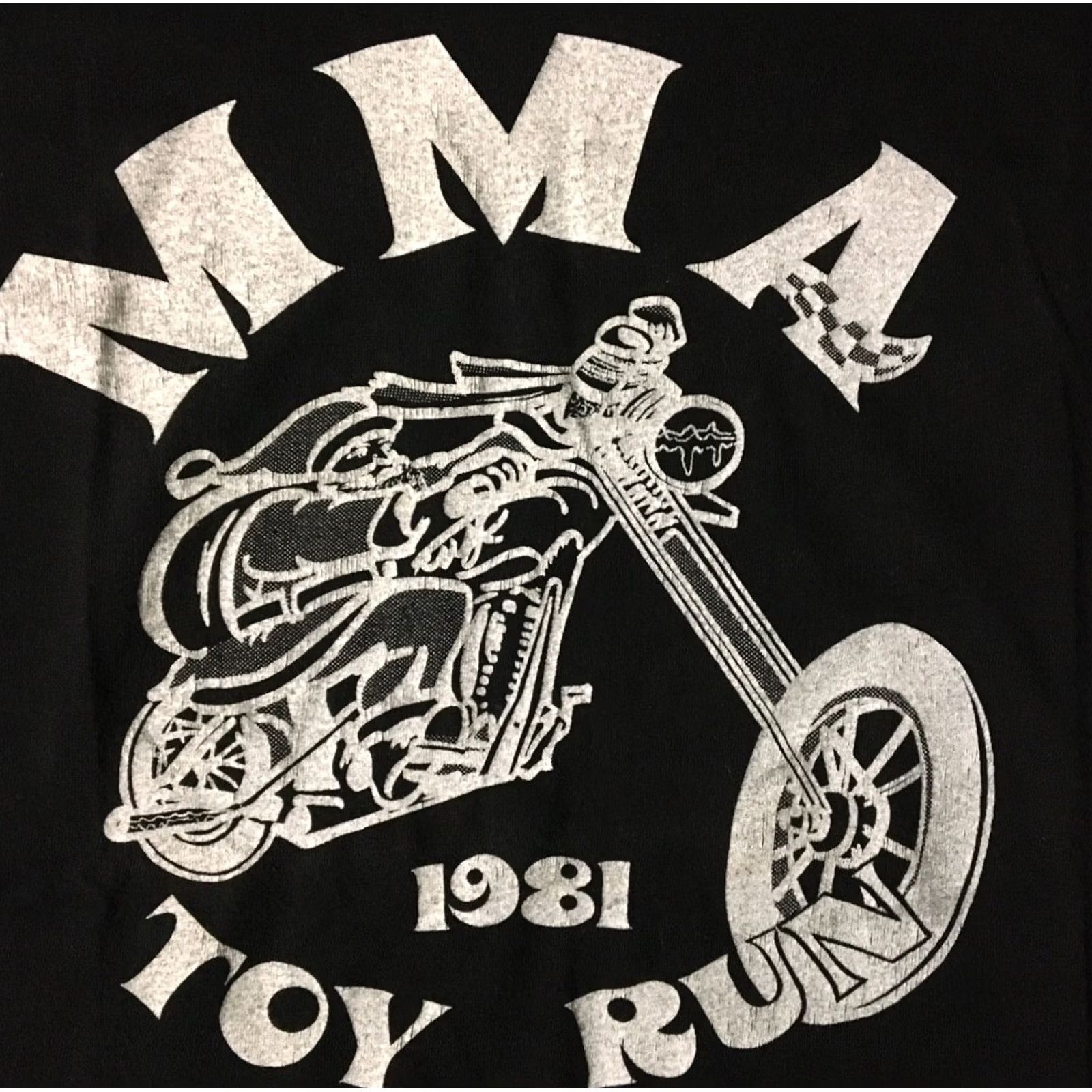 Vintage VINTAGE Modified Motorcycle Association Toy Run Biker Santa Faded Shirt S Mens Black 80s 90s Grunge Christmas Gift Shirt Size US S / EU 44-46 / 1 - 2 Thumbnail