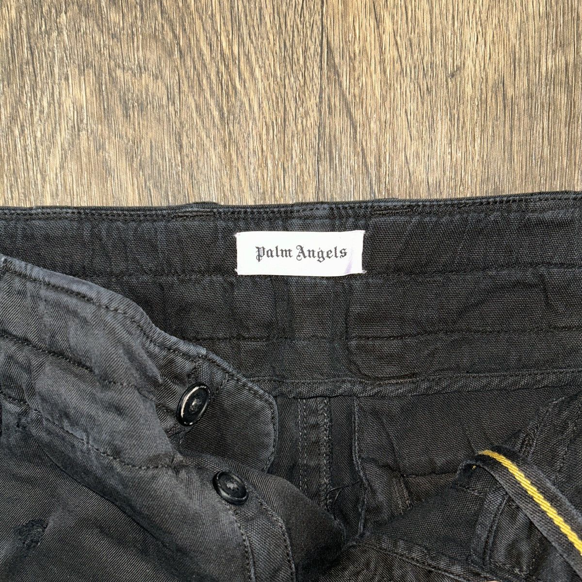 Palm Angels Palm Angels Black Sun Cargo Shorts Size US 36 / EU 52 - 3 Thumbnail
