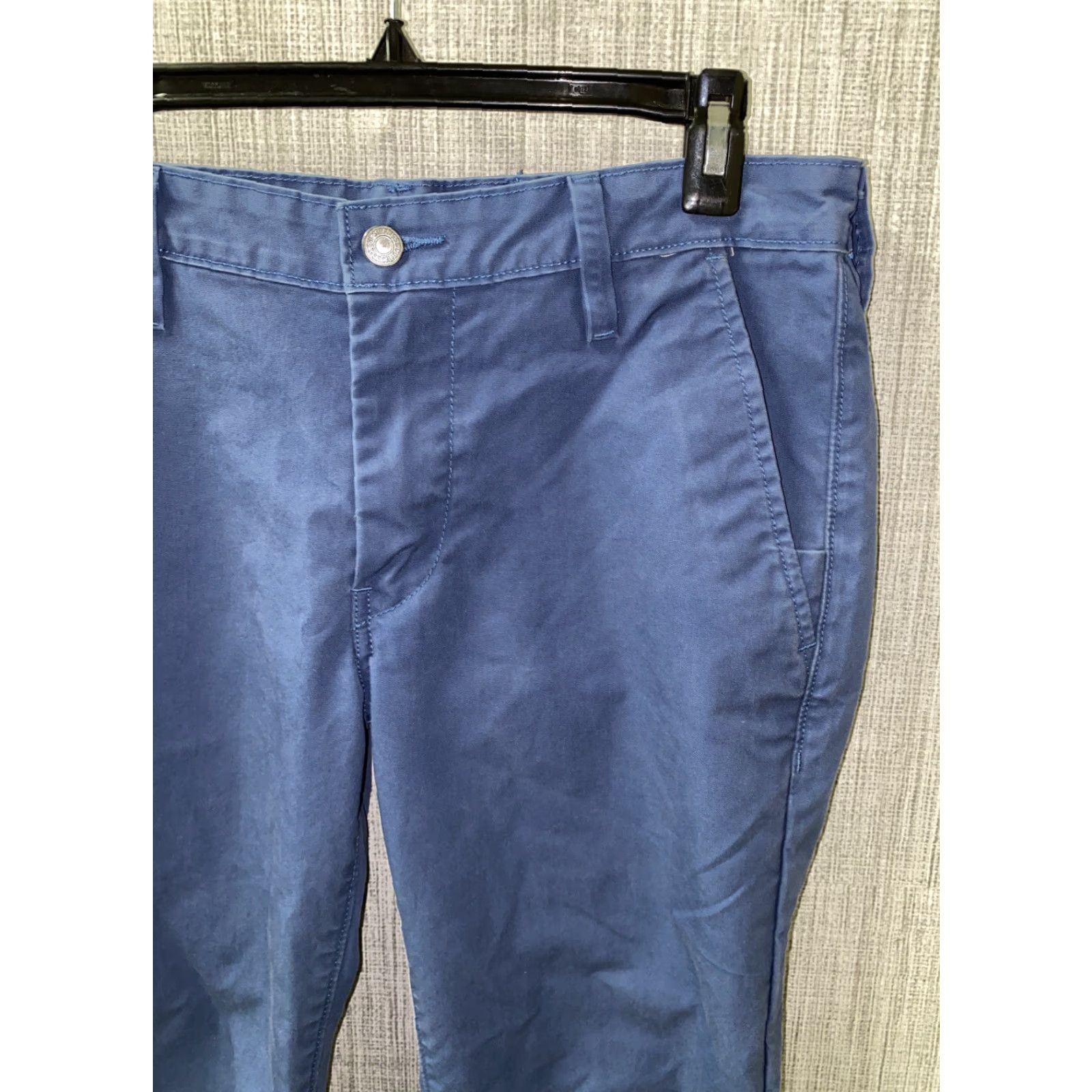 Levi's Levi’s Mens Blue Casual Pants Zip Fly 32x32 Regular Cotton Blend Flat Front Jeans Clothing Mens Regular 32 Blue Casual Pants Levi’s Size US 32 / EU 48 - 2 Thumbnail