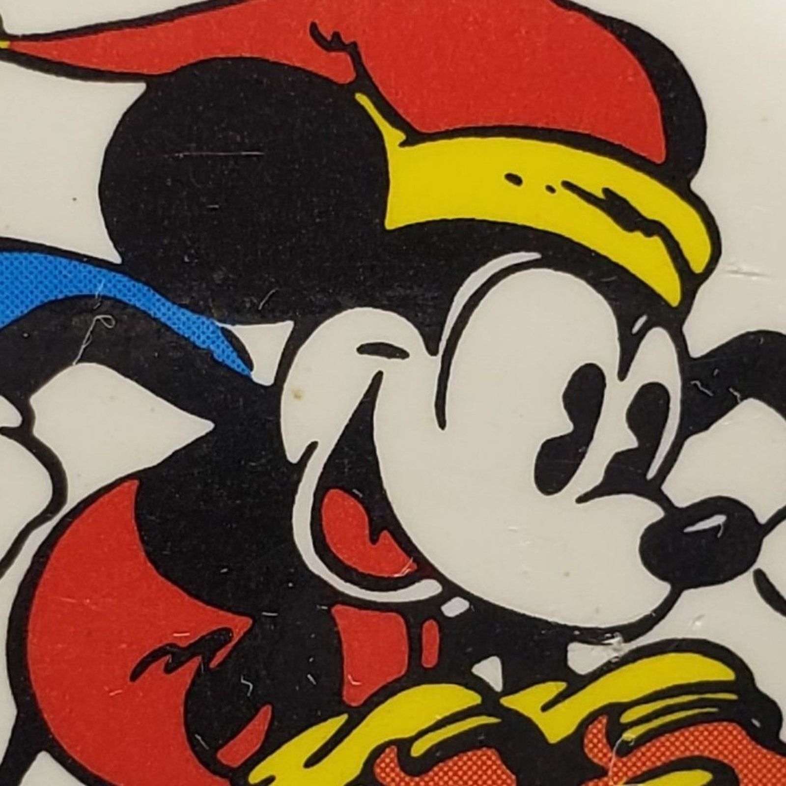 Disney Disney Mickey Mouse Vintage Ice Skates Jumping Button Size ONE SIZE - 2 Thumbnail