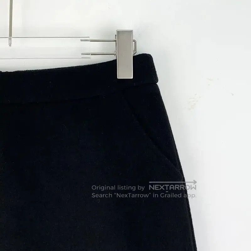 Versace Versace Black Wool Mini Skirt . Size 22" - 3 Thumbnail