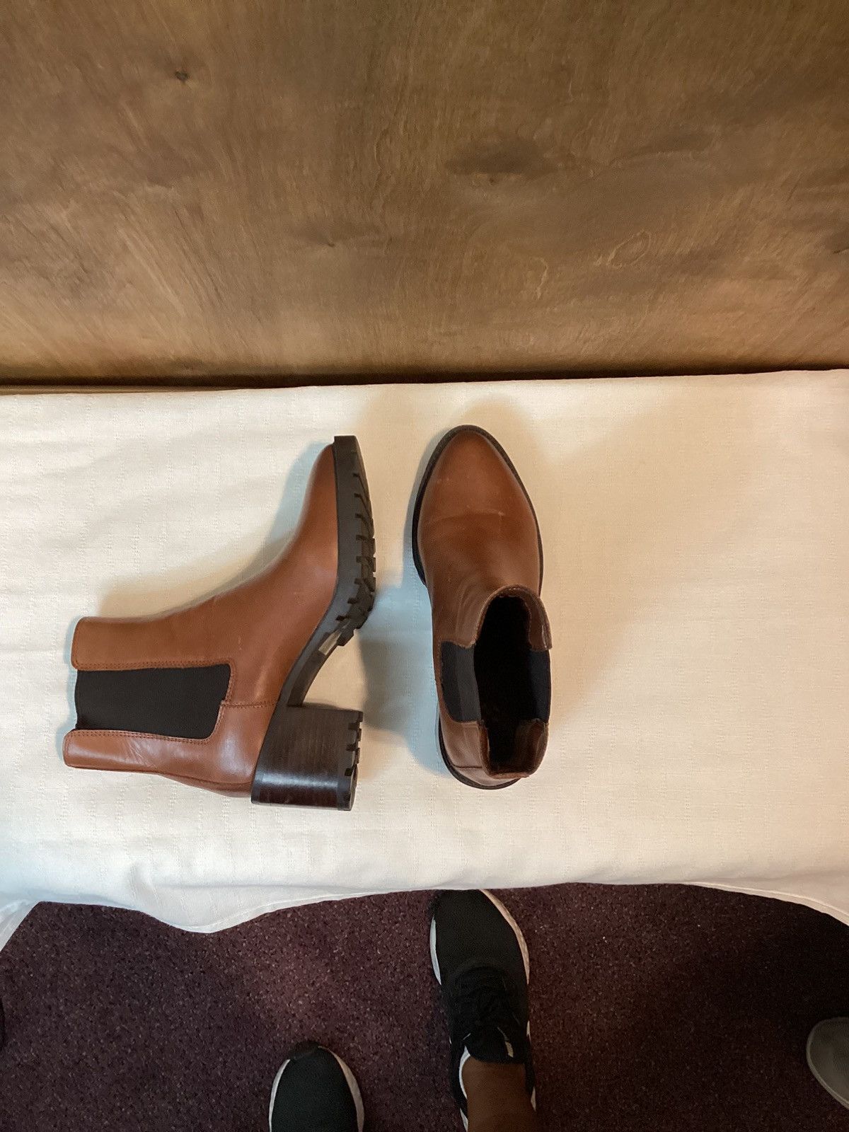 Vince Camuto Ankle Boot Block Heel Size US 9 / IT 39 - 4 Thumbnail