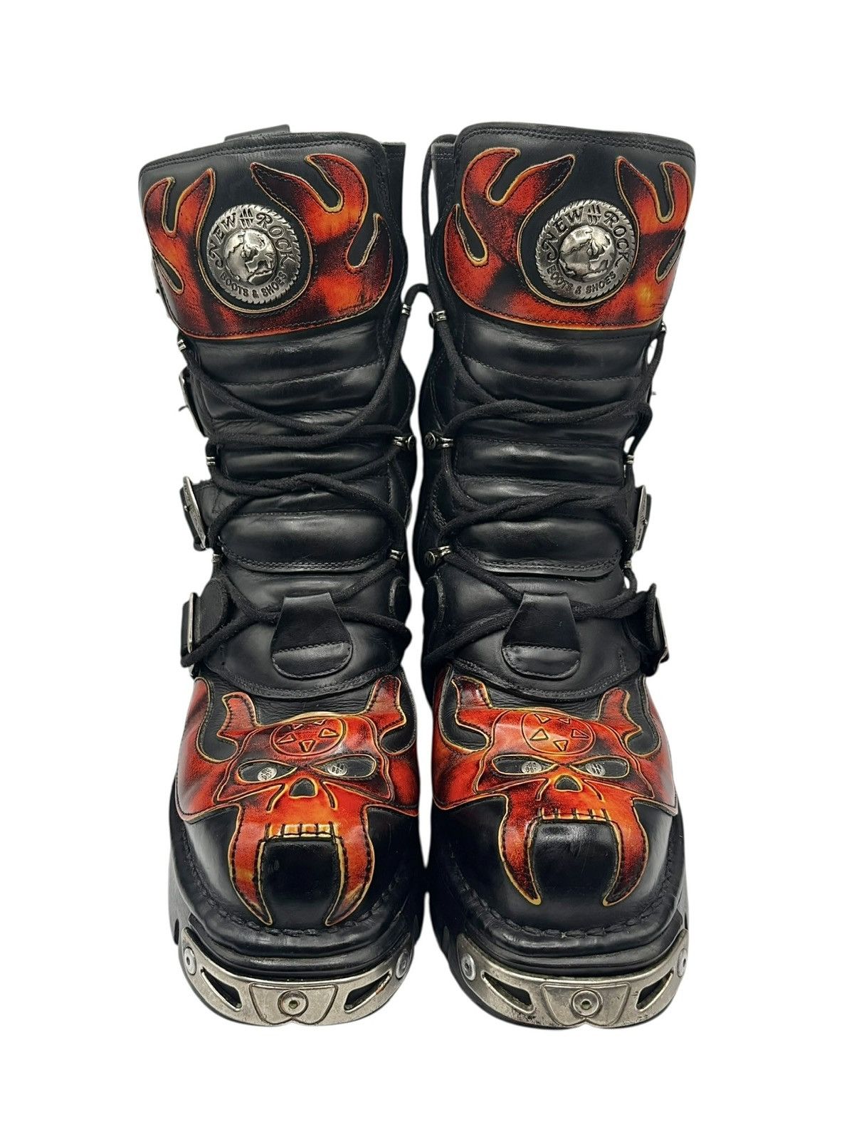 New Rock Vintage New Rock flame reactor boots Size 41 Size US 11 / IT 41 - 2 Thumbnail