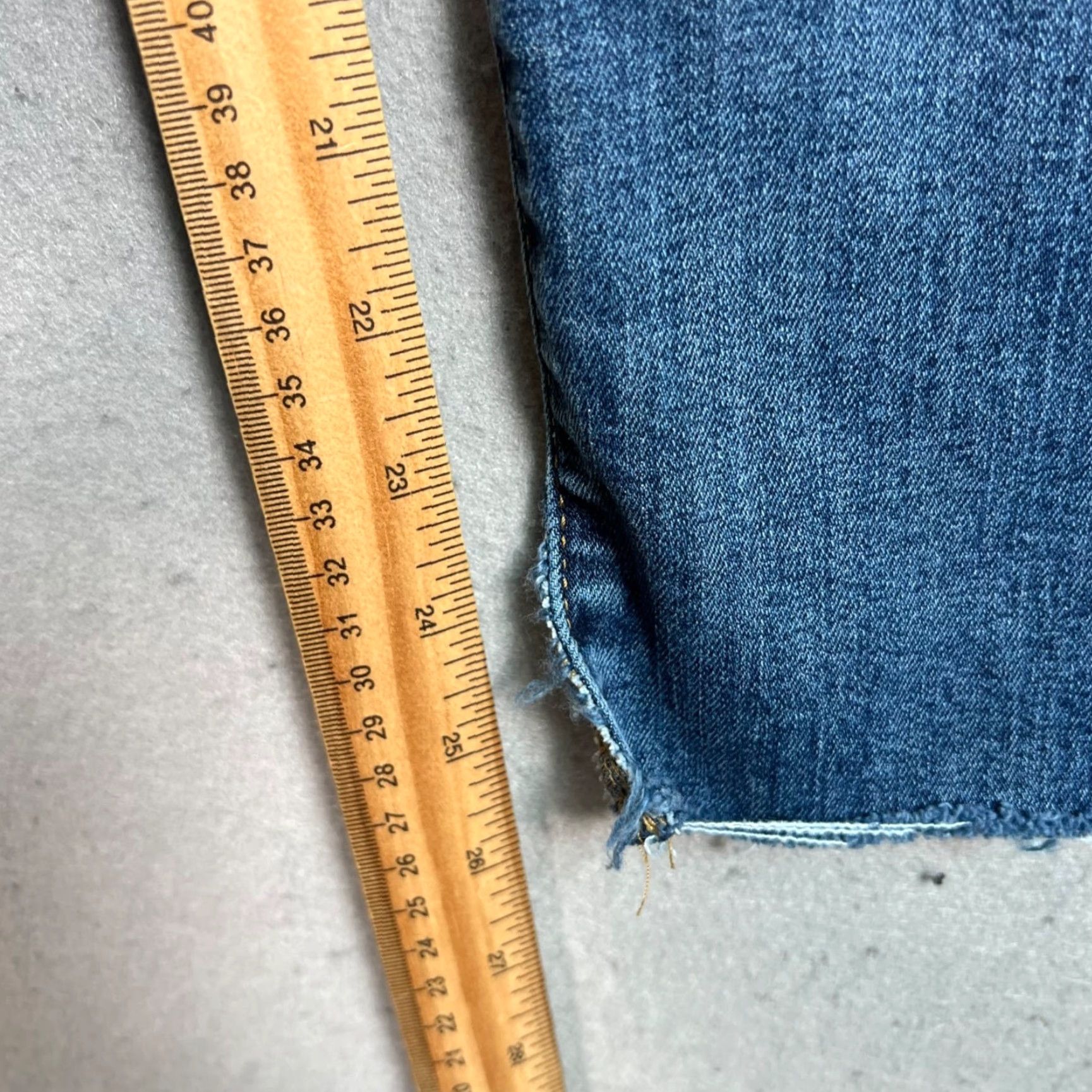 Banana Republic VINTAGE Banana Republic Womens 30 / 10 Ultra High-Rise Slim Jeans Blue Denim Regular Fit Size 30" / US 8 / IT 44 - 7 Thumbnail