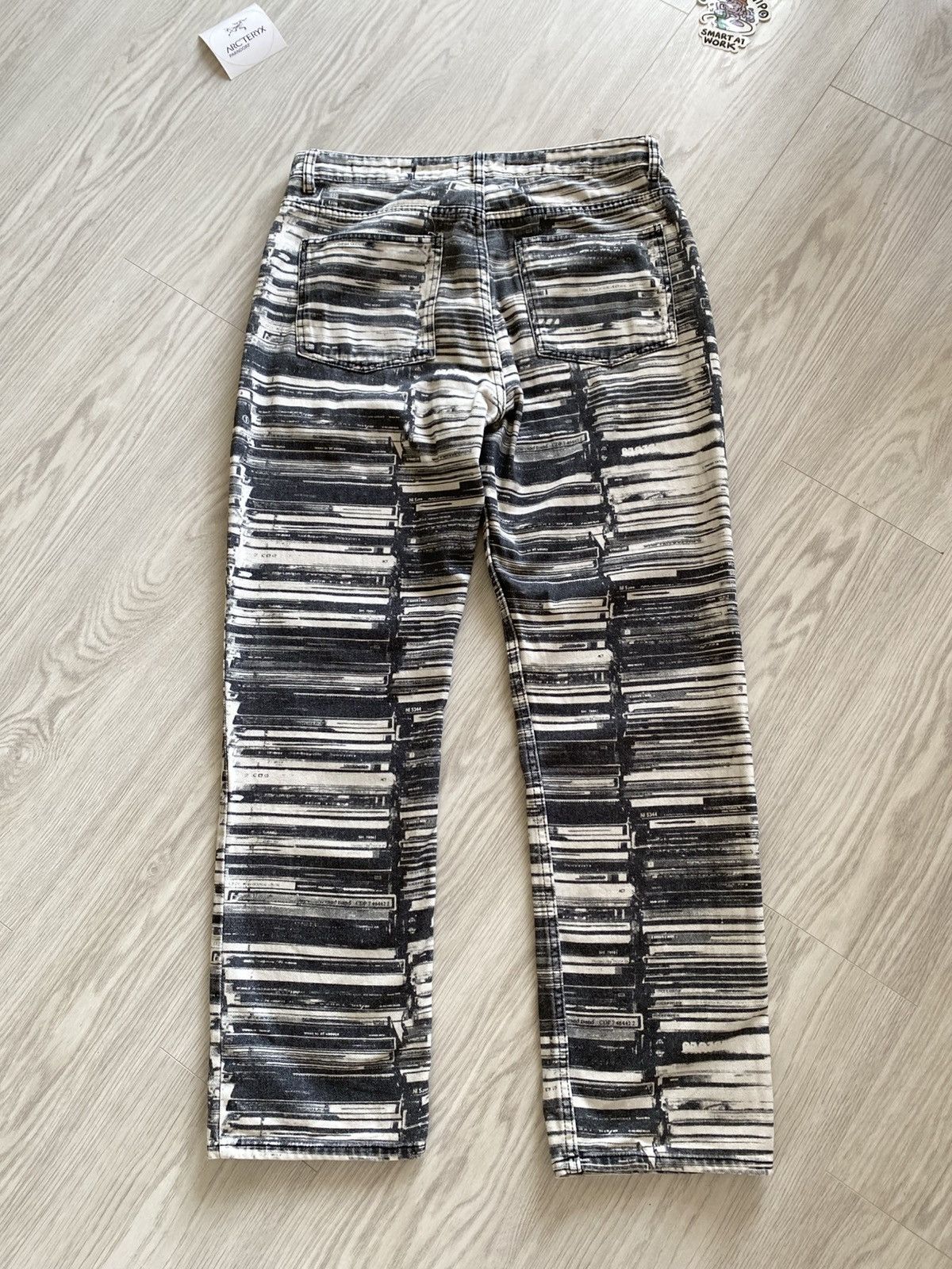 Designer × Jaded London × Vintage Jaded London Graphic Skater Designer Denim Jeans Size US 34 / EU 50 - 4 Thumbnail
