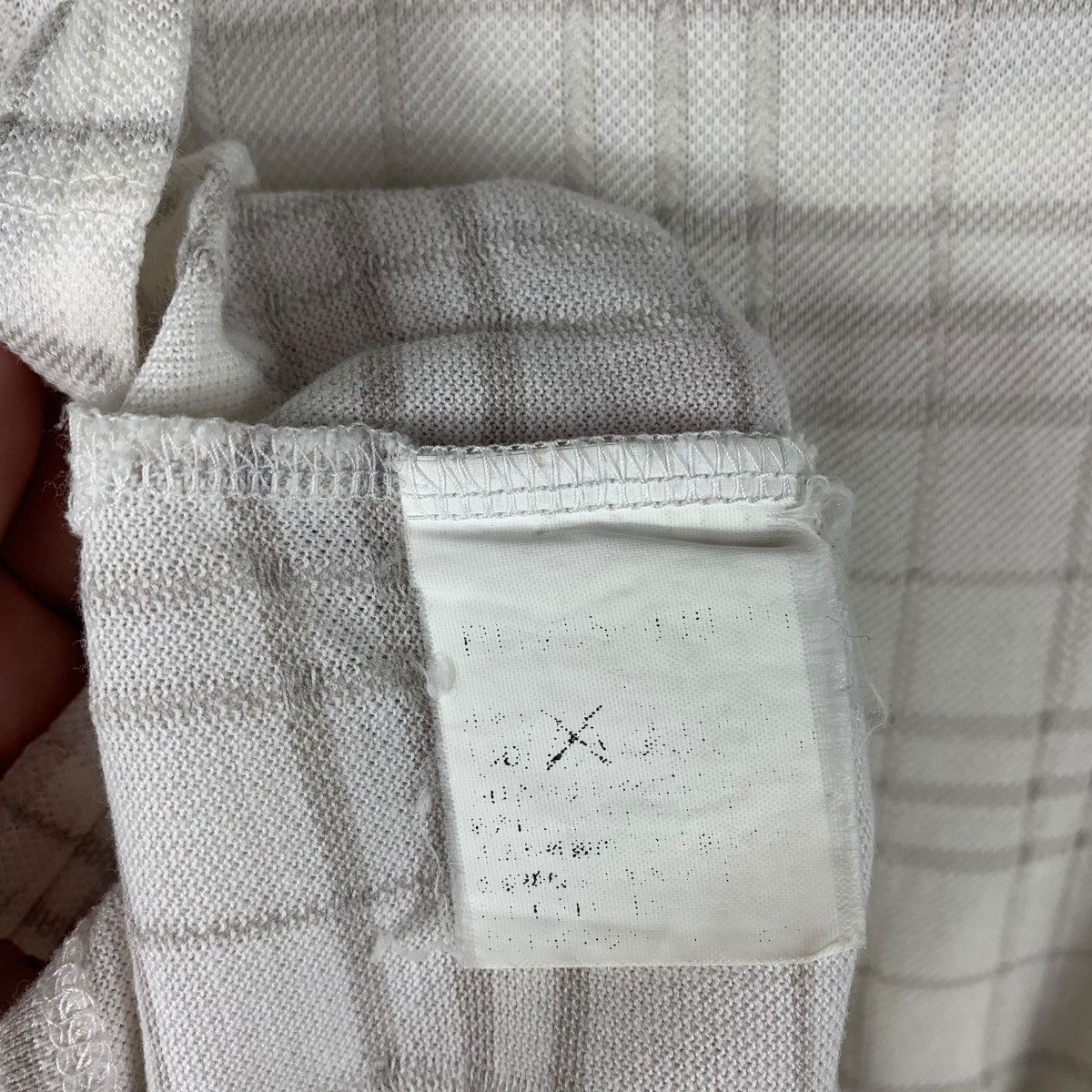 Burberry × Designer BURBERRY London nova check collar design polo tee Size US L / EU 52-54 / 3 - 12 Thumbnail