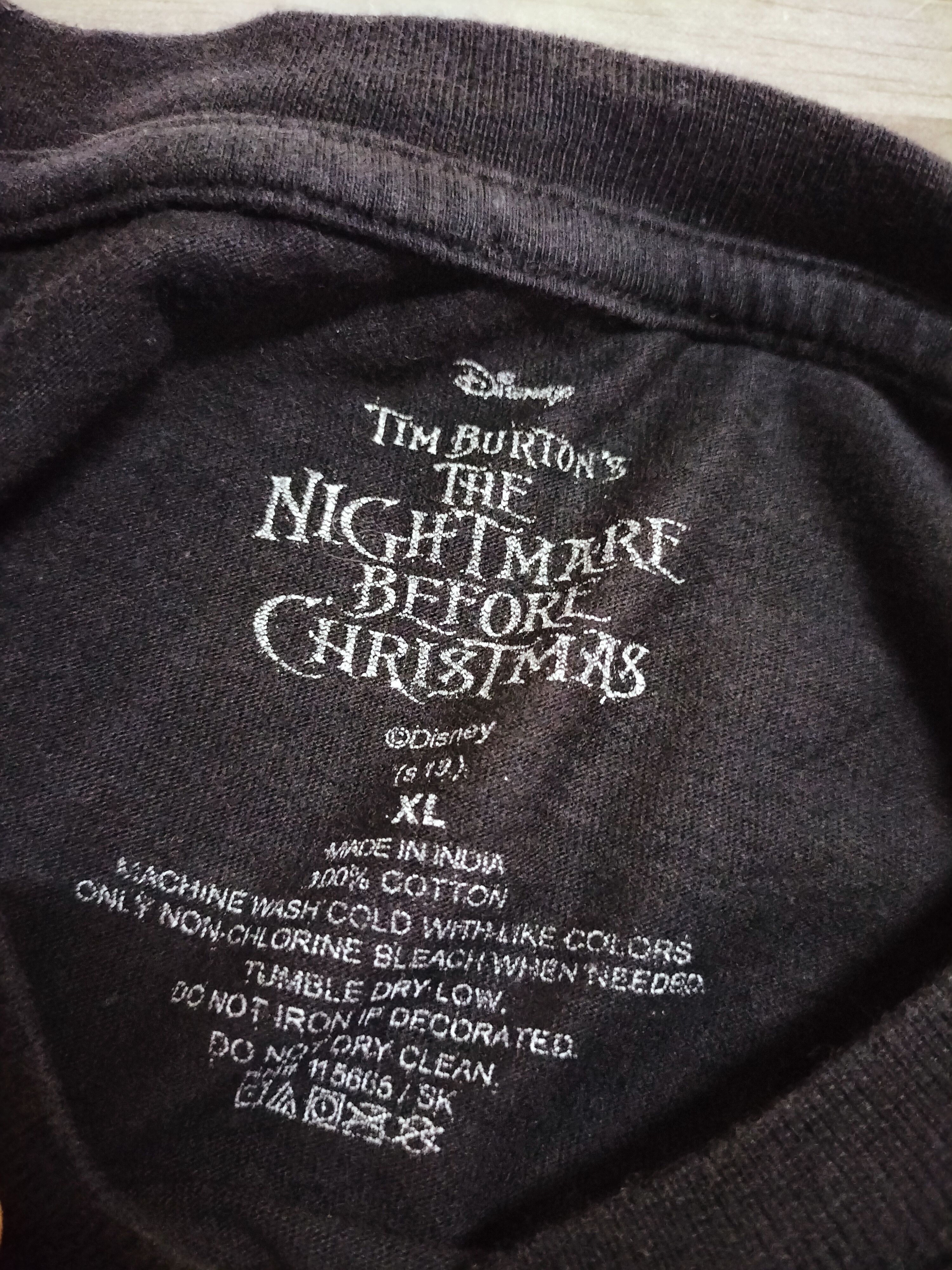 Other The Nightmare Before Christmas L/S Rare Fashion Movies Size US XL / EU 56 / 4 - 4 Thumbnail