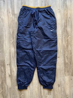 Midnight Blue 4G Logo Nylon Track Pants